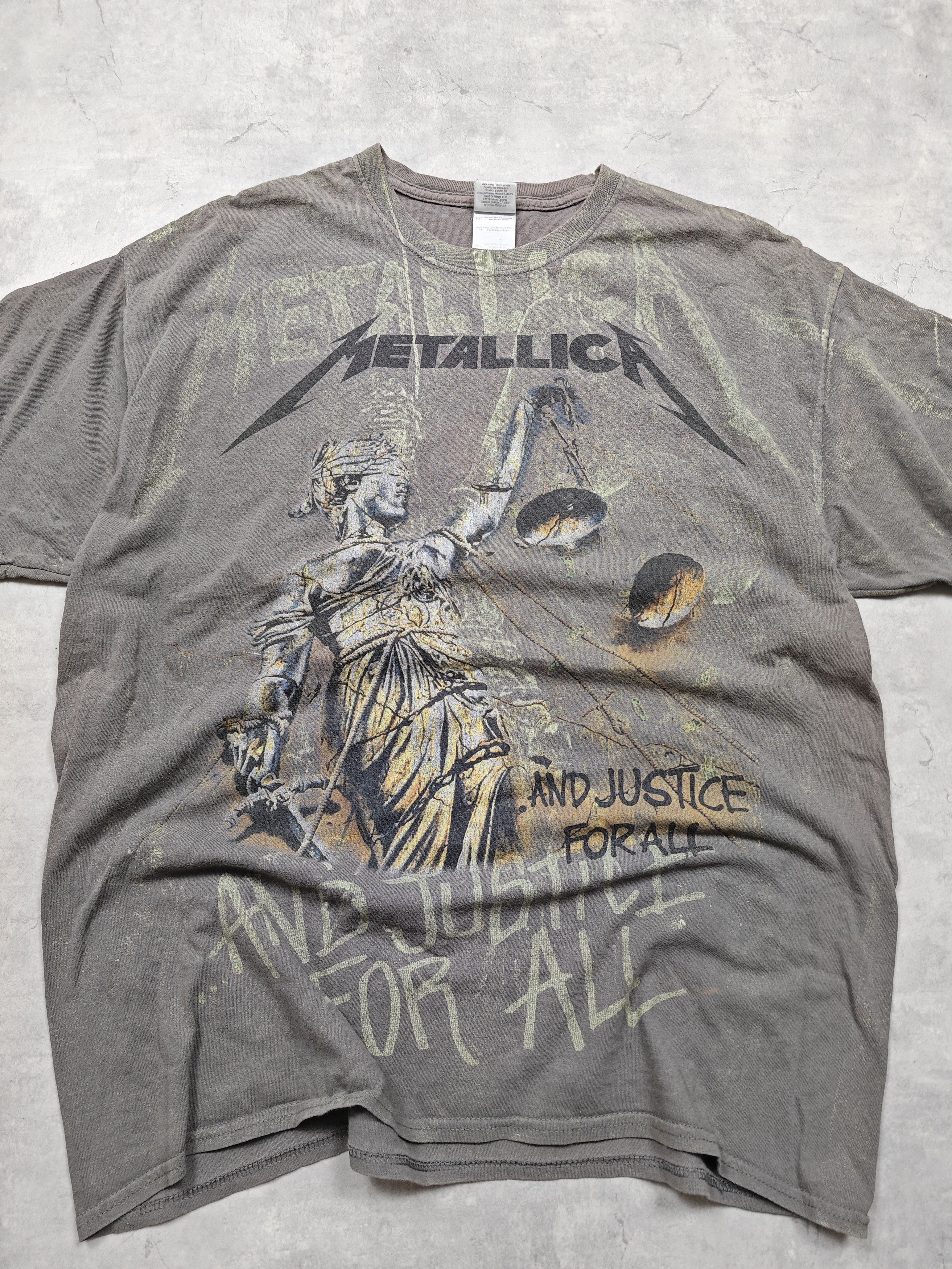 Gildan Metallica T Shirt Size US XL / EU 56 / 4 - 2 Thumbnail