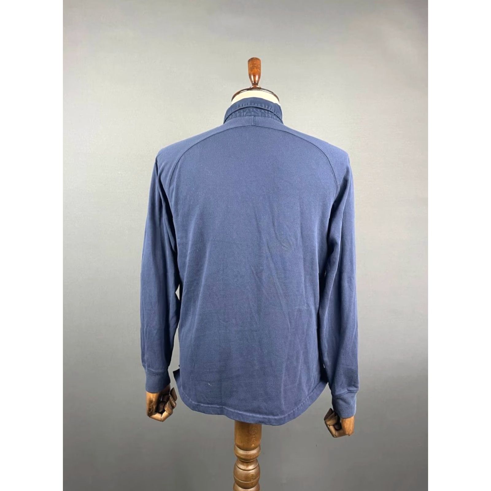 Nike Nike Mens Polo Shirt Rugby World Cup 2007 Vintage Long Sleeve Rugby Shirt Size L Blue Nike Golf Modern Classic Mens Size US L / EU 52-54 / 3 - 2 Thumbnail