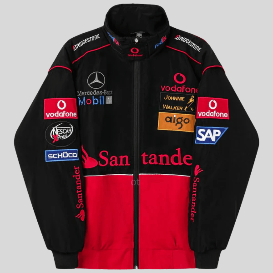Mercedes-Benz Mercedes Benz formula 1 racing moto bikers jacket Size US M / EU 48-50 / 2 - 1 Thumbnail