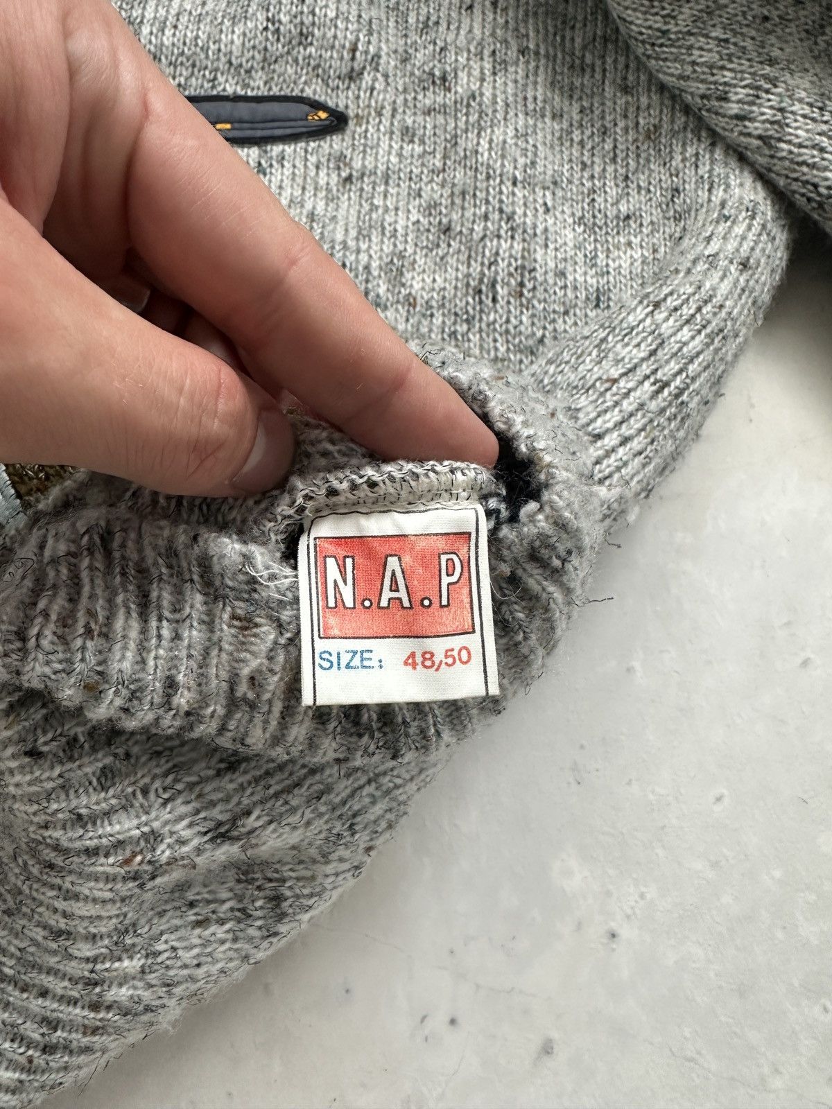 Japanese Brand × Vintage 90s Vintage New York embroided plane knit sweater Size US M / EU 48-50 / 2 - 9 Thumbnail