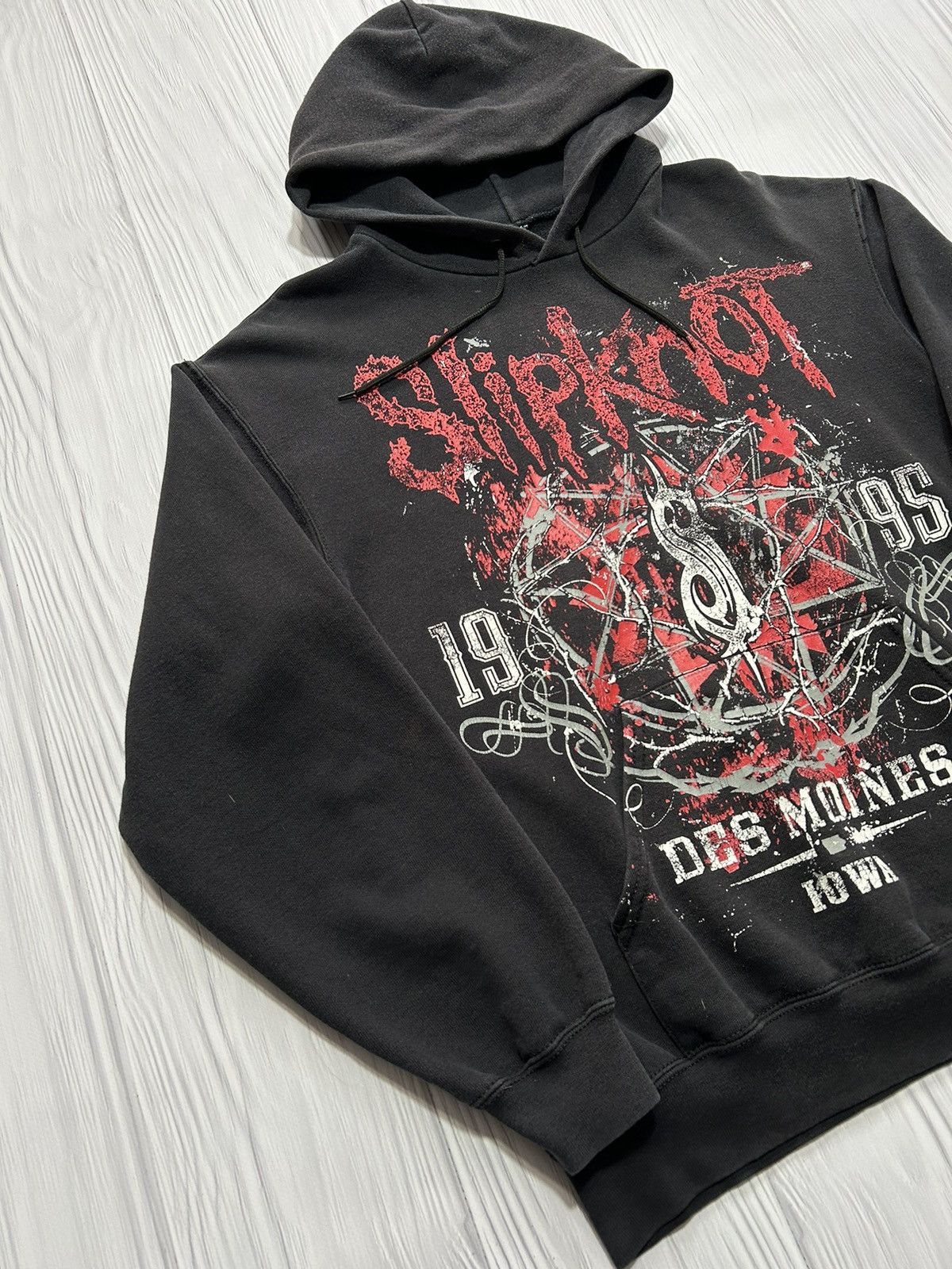 Band Tees Vintage Y2K Allprinted Thrash Metal Band Slipknot Hoodie Size US M / EU 48-50 / 2 - 4 Thumbnail