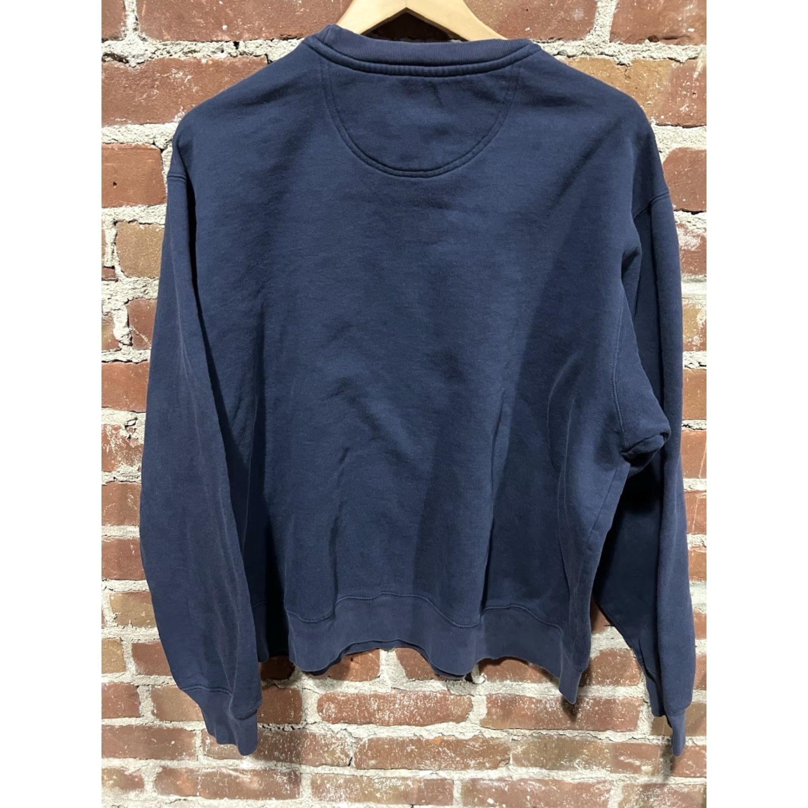 Eddie Bauer VINTAGE Eddie Bauer Sweater Mens XL Blue Crewneck Knit Pullover Classic 90s Hipster City College Retro Casual Size US XL / EU 56 / 4 - 3 Thumbnail