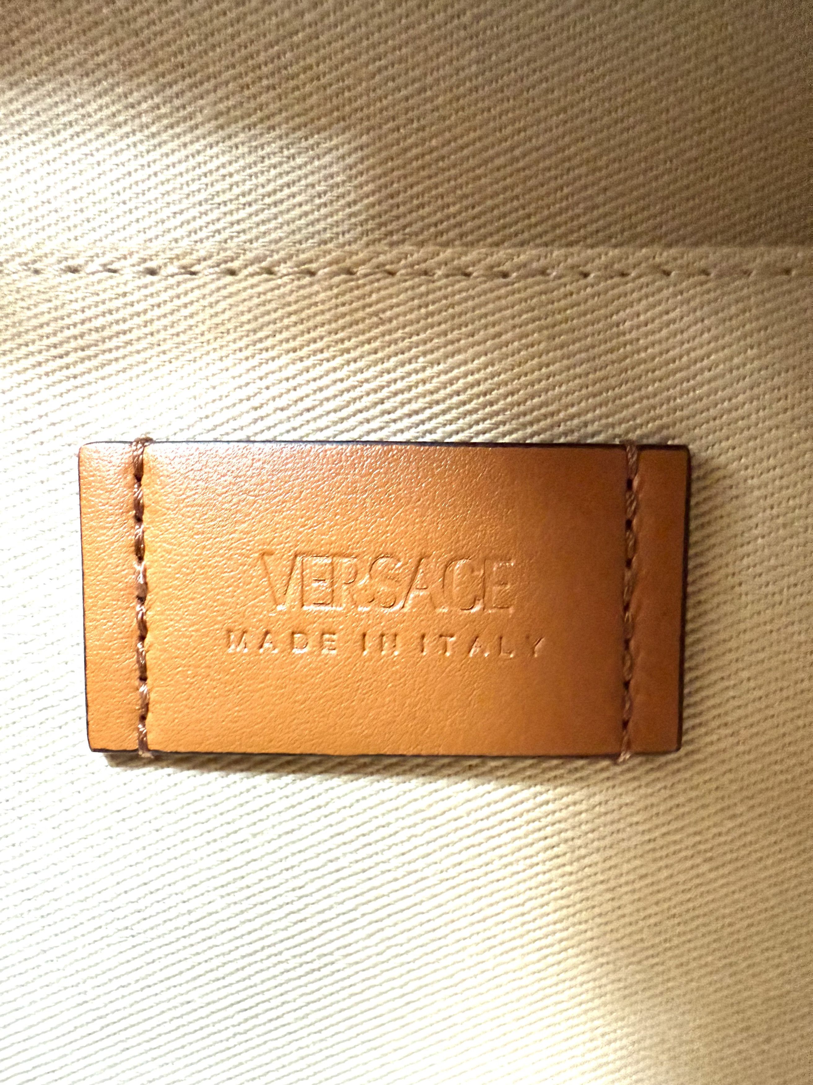 Versace Versace leather denim camera bag Size ONE SIZE - 4 Thumbnail