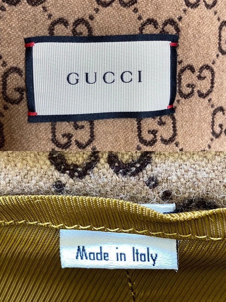 Gucci GucciGG printed single-breasted wool coat 2503-Nextarrow Size US S / EU 44-46 / 1 - 5 Thumbnail