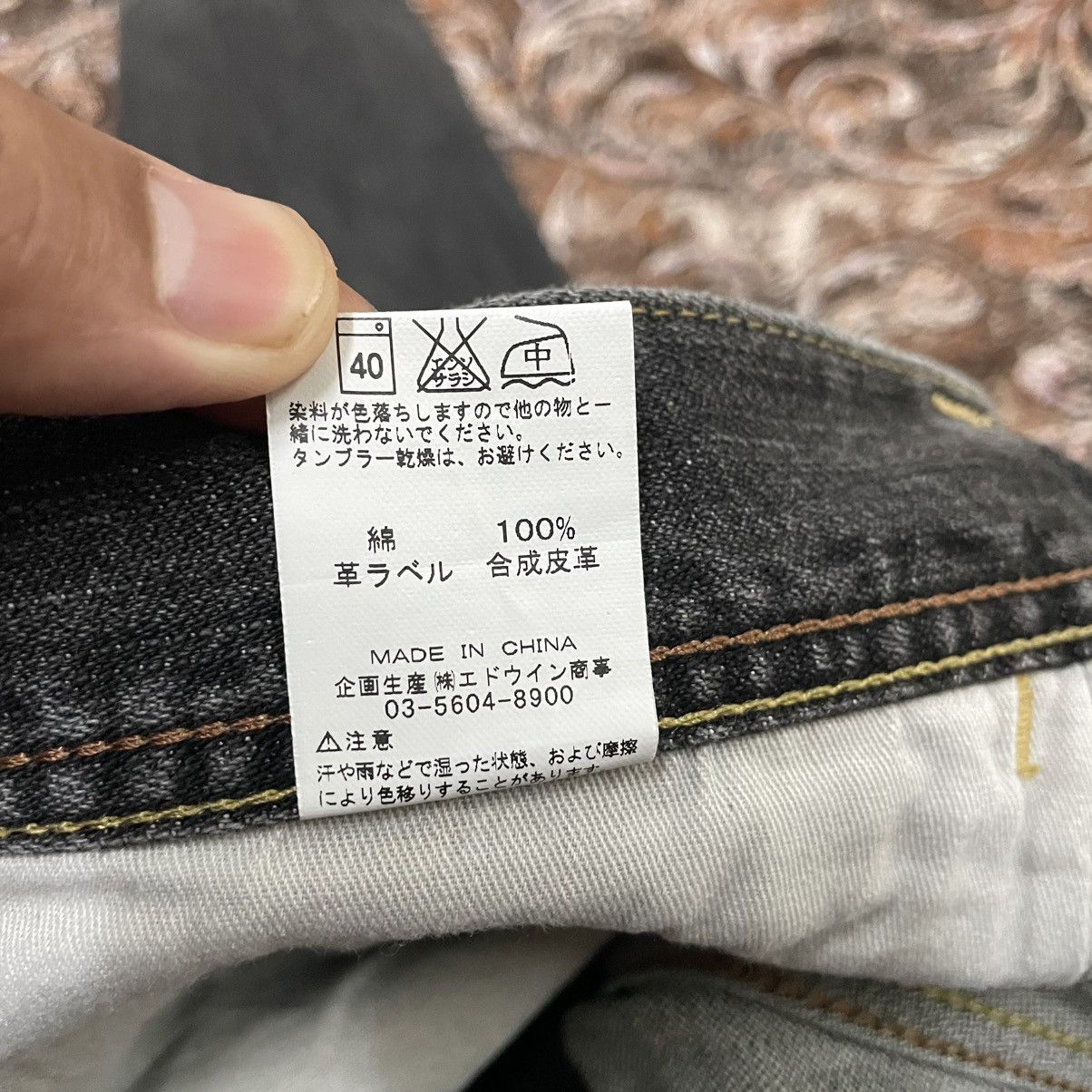 Wrangler 🔥Vintage Wrangler W0903 Stoned Washed Distress Denim Jeans Size US 33 - 14 Thumbnail