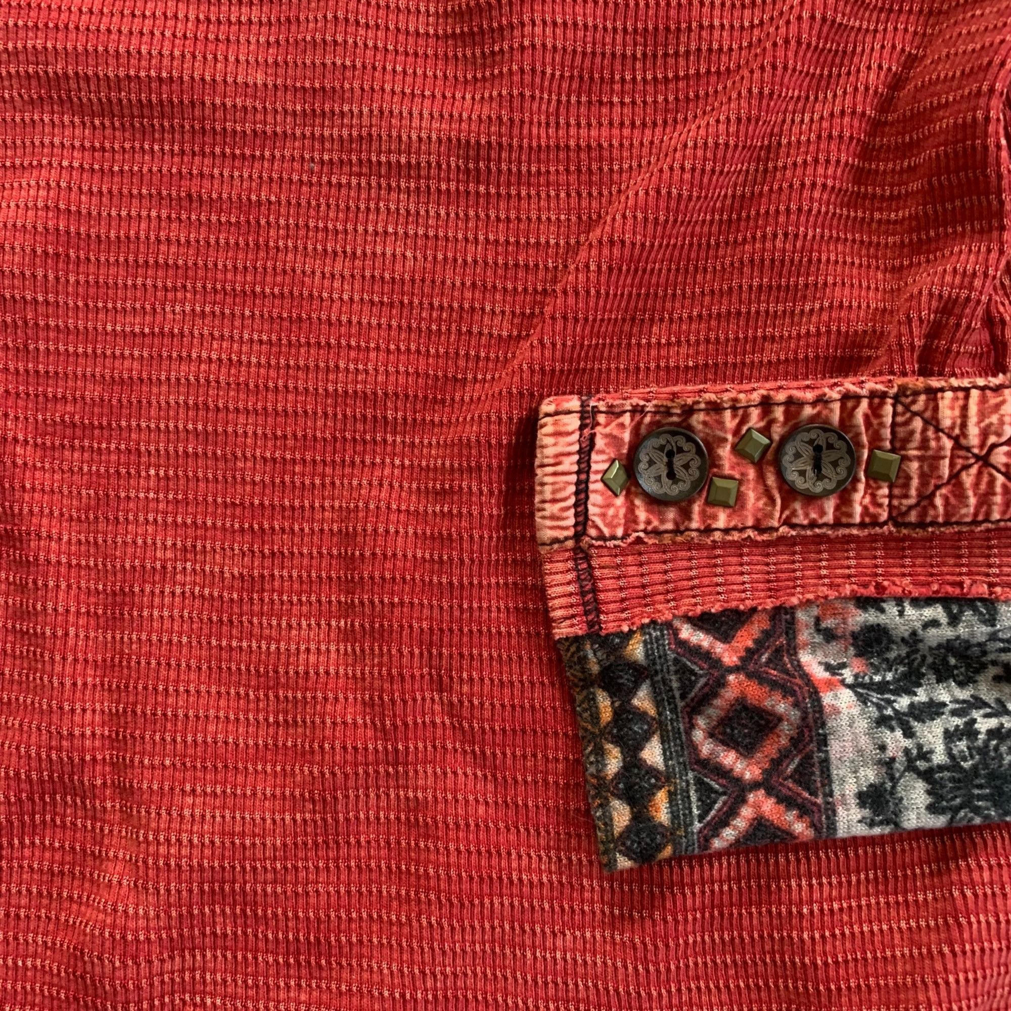 Other American Able Waffle Knit Boho Thermal Top XL Size XL / US 12-14 / IT 48-50 - 6 Thumbnail