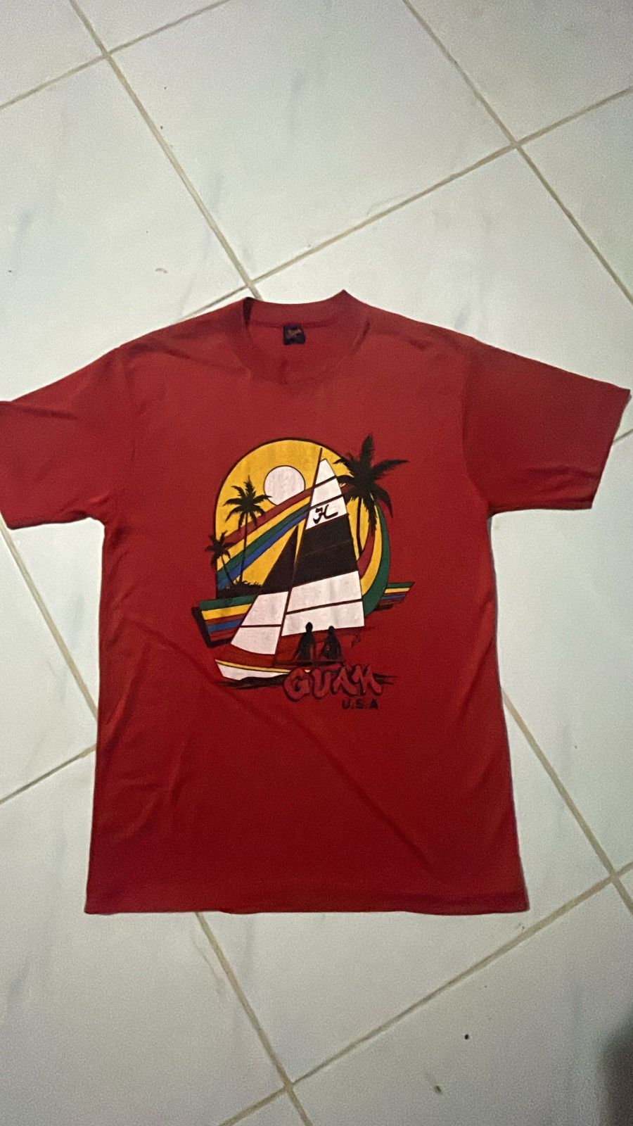 Vintage Hawaii Guam USA Size US M / EU 48-50 / 2 - 1 Thumbnail