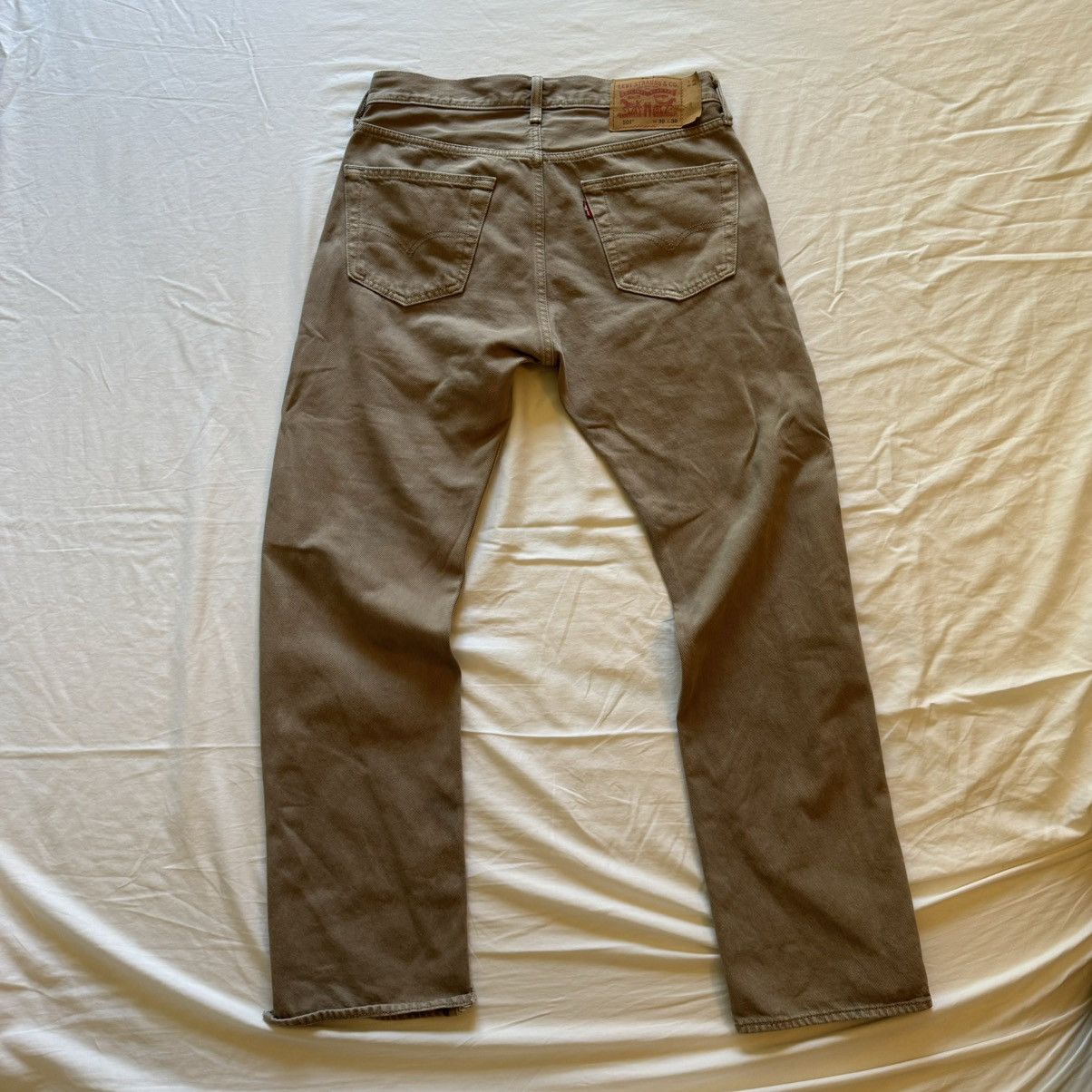 Levi's Vintage Levis’ 501 30x30 rare size Khaki Jeans Size US 30 / EU 46 - 4 Thumbnail