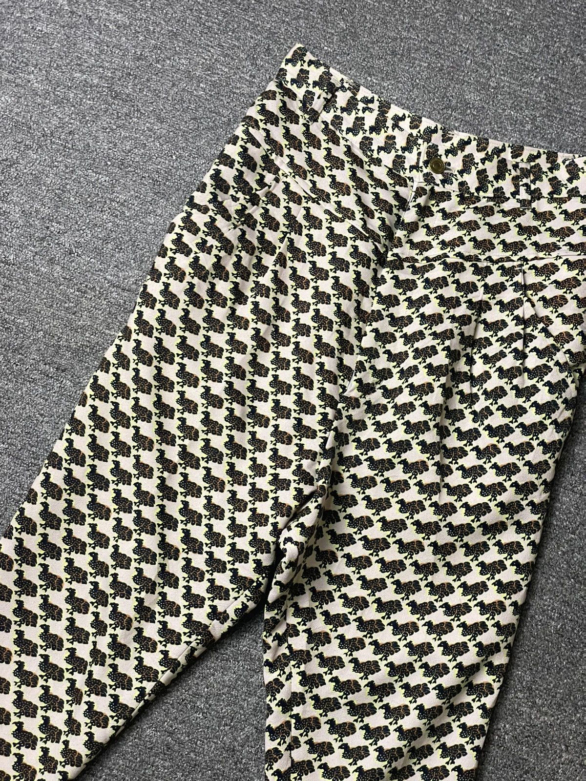 Issey Miyake Mercibeaucoup x Issey Miyake Fashion Printed Pants (111) Size US 26 / EU 42 - 2 Thumbnail