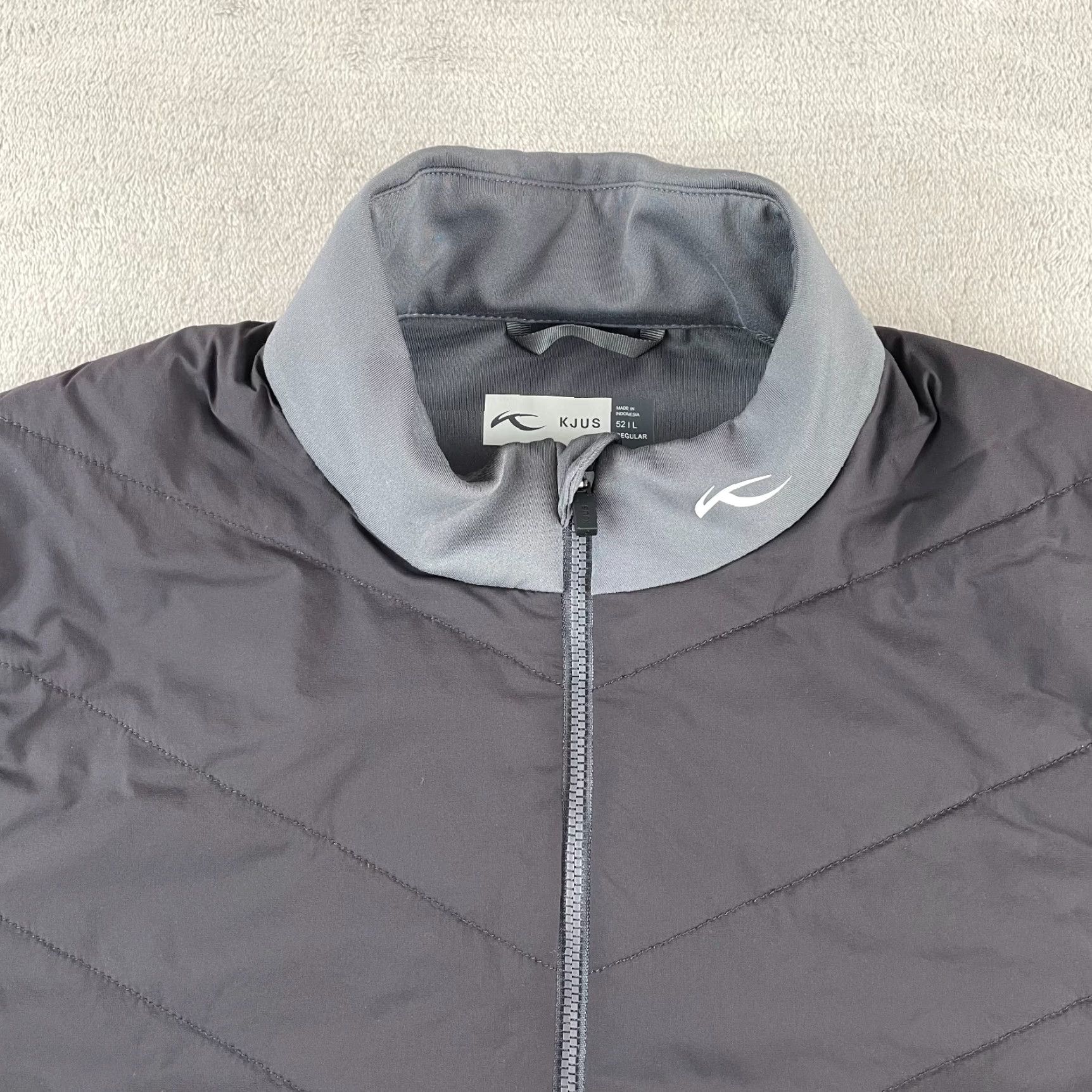KJUS KJUS Release Jacket Men Large Grey Full Zip Golf Ventilated NWOT Jacket Size US L / EU 52-54 / 3 - 3 Thumbnail