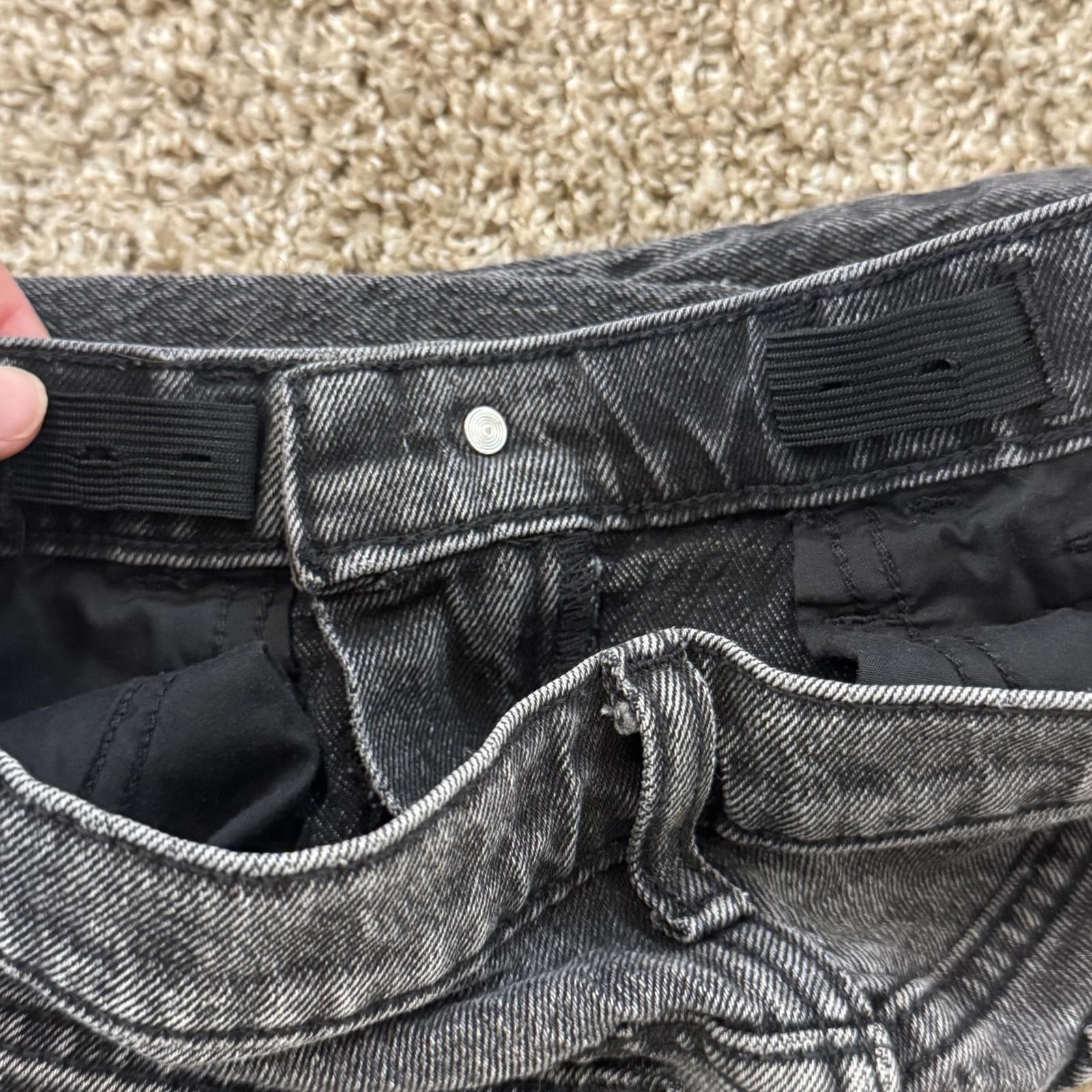 Old Navy Old Navy Girls 12High-Rise Flare Black Jeans Size 12 Size 24" / US 00 / IT 34 - 3 Thumbnail