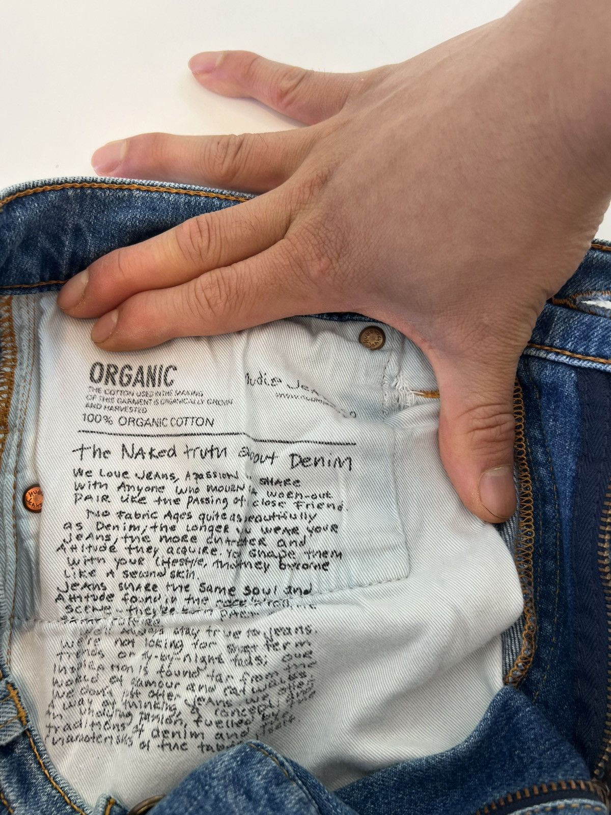Nudie Jeans Nudie Jeans Thin Finn Size US 30 / EU 46 - 7 Thumbnail