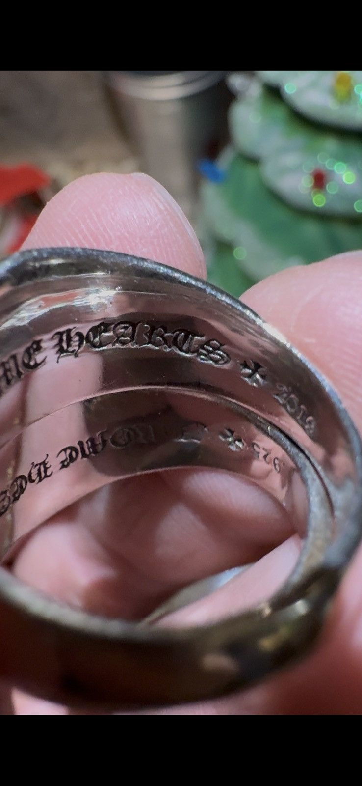 Chrome Hearts Chrome Hearts Keeper Halves Ring Size ONE SIZE - 5 Thumbnail