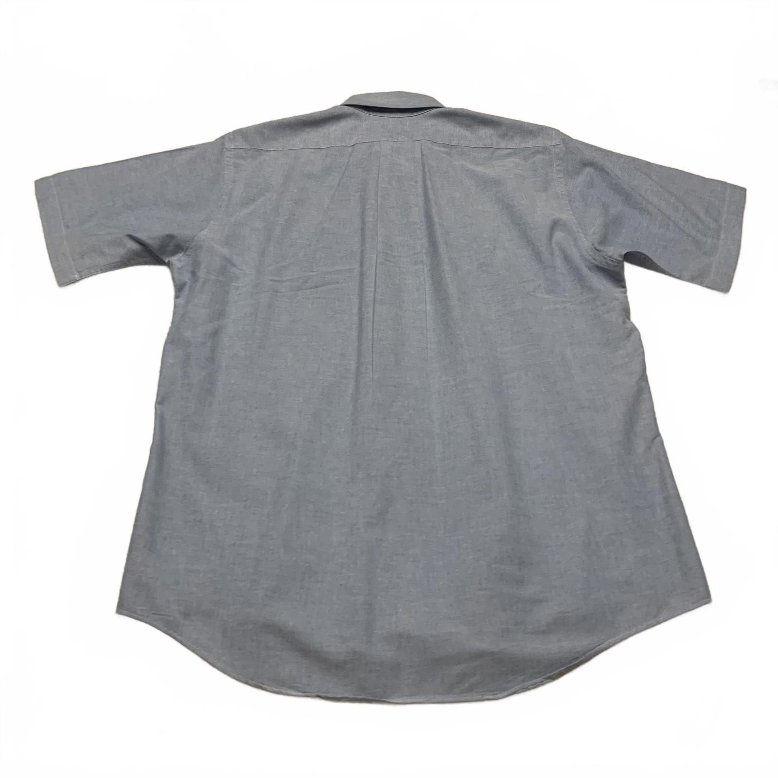 L.L. Bean L.L. Bean Light Blue Short Sleeve Button-Up Shirt L Size US L / EU 52-54 / 3 - 3 Thumbnail