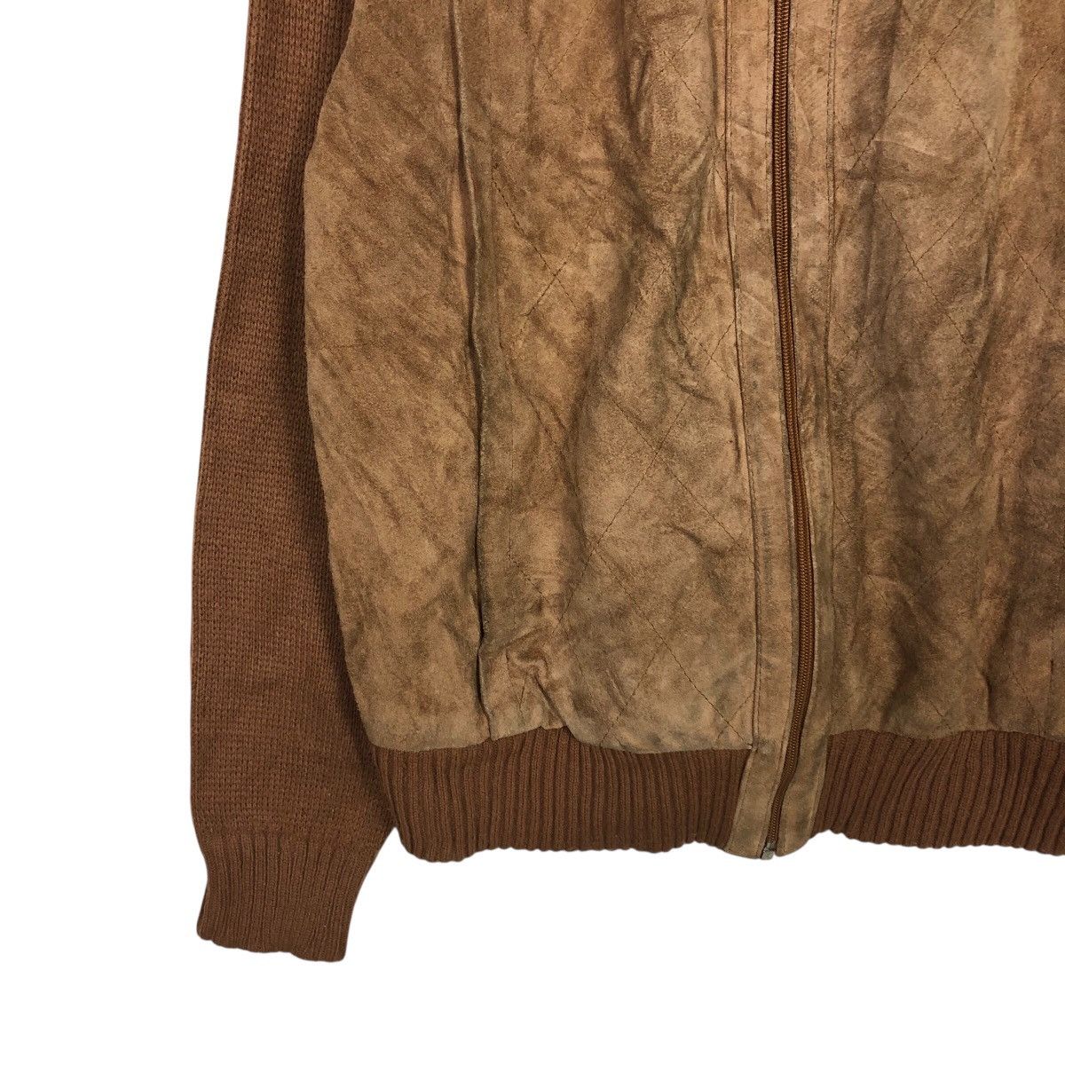 Japanese Brand 📌Vintage Biker Leather Jacket Gino Paoli Issey Miyake Size US L / EU 52-54 / 3 - 5 Thumbnail