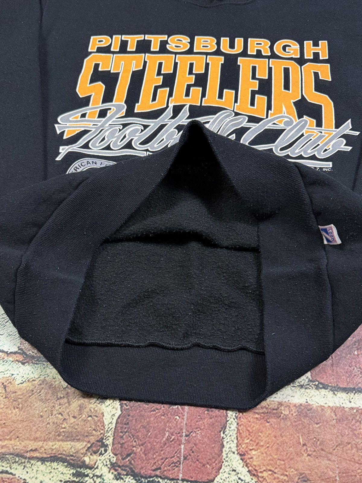 Logo 7 Vintage 90s Pittsburgh Steelers NFL Football Club Sweatshirt Size US L / EU 52-54 / 3 - 6 Thumbnail