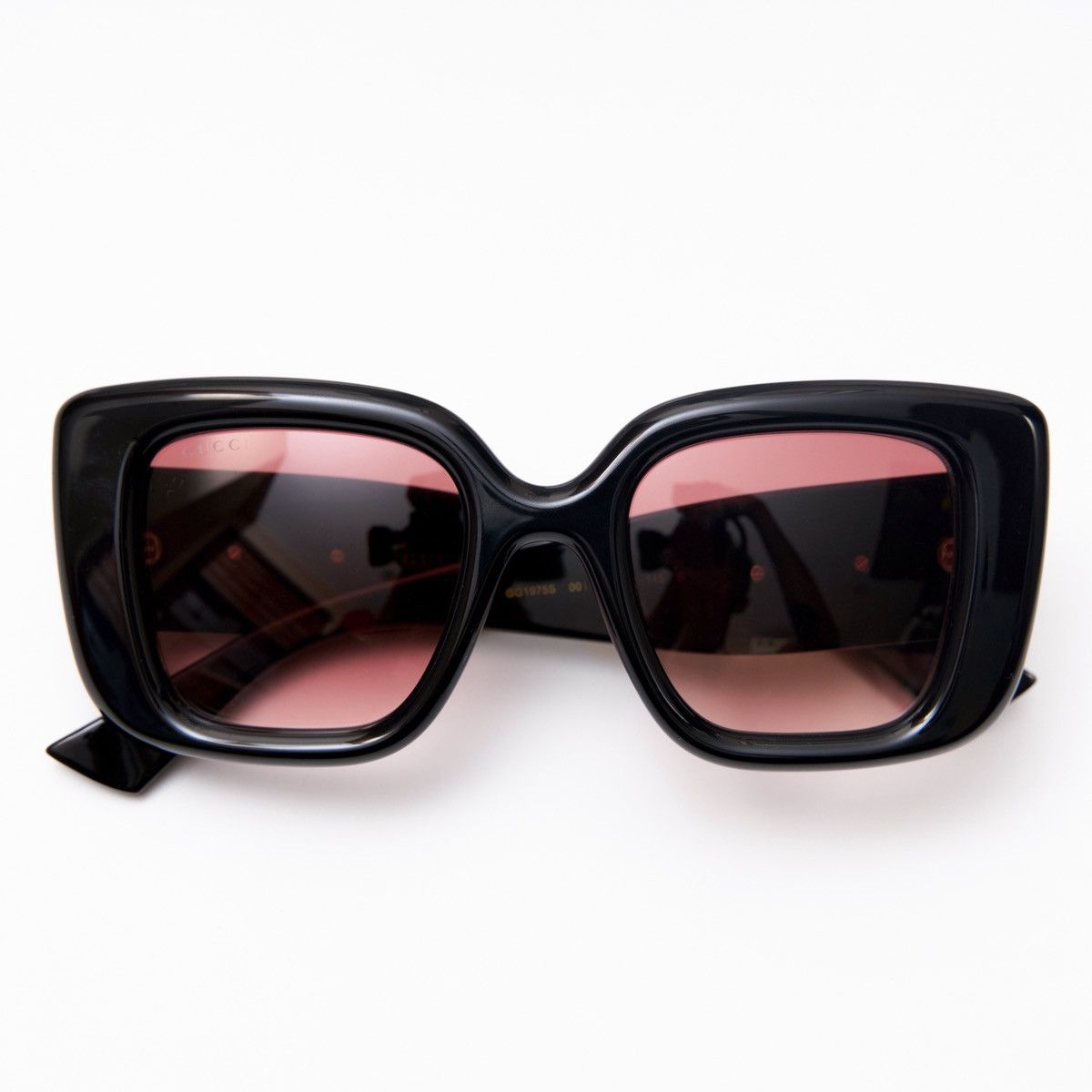 Gucci GUCCI GG1975S 001 SUNGLASSES Size ONE SIZE - 6 Thumbnail
