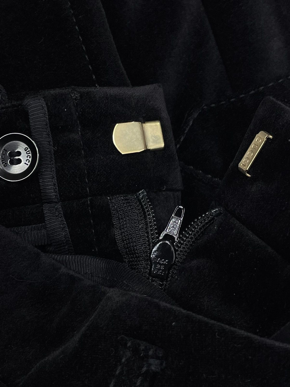 Gucci GUCCI Archive F/W 2008 Velvet Stirrup Pants – Size IT 38 Size 26" / US 2 / IT 38 - 19 Thumbnail