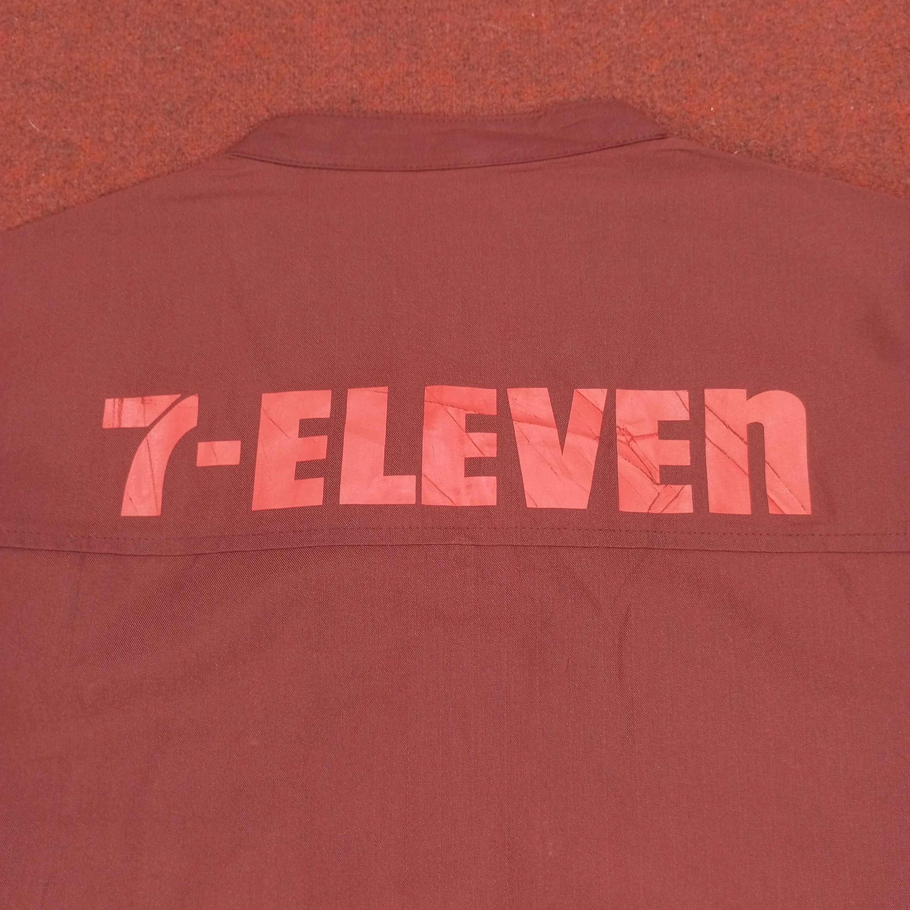 Japanese Brand × Vintage 7 Eleven Japanese Workers Uniform Jacket Size US L / EU 52-54 / 3 - 4 Thumbnail