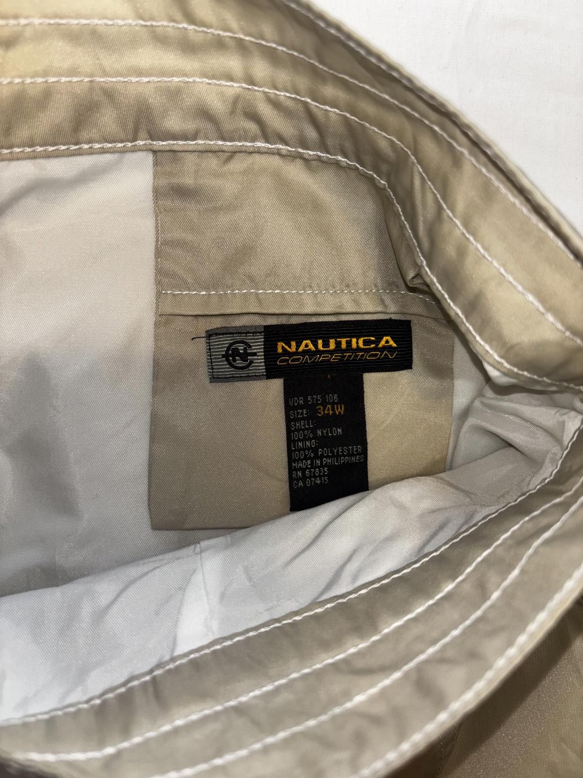 Nautica Nautica Competition Men's Swim Shorts - Beige, 34W Size US 34 / EU 50 - 6 Thumbnail