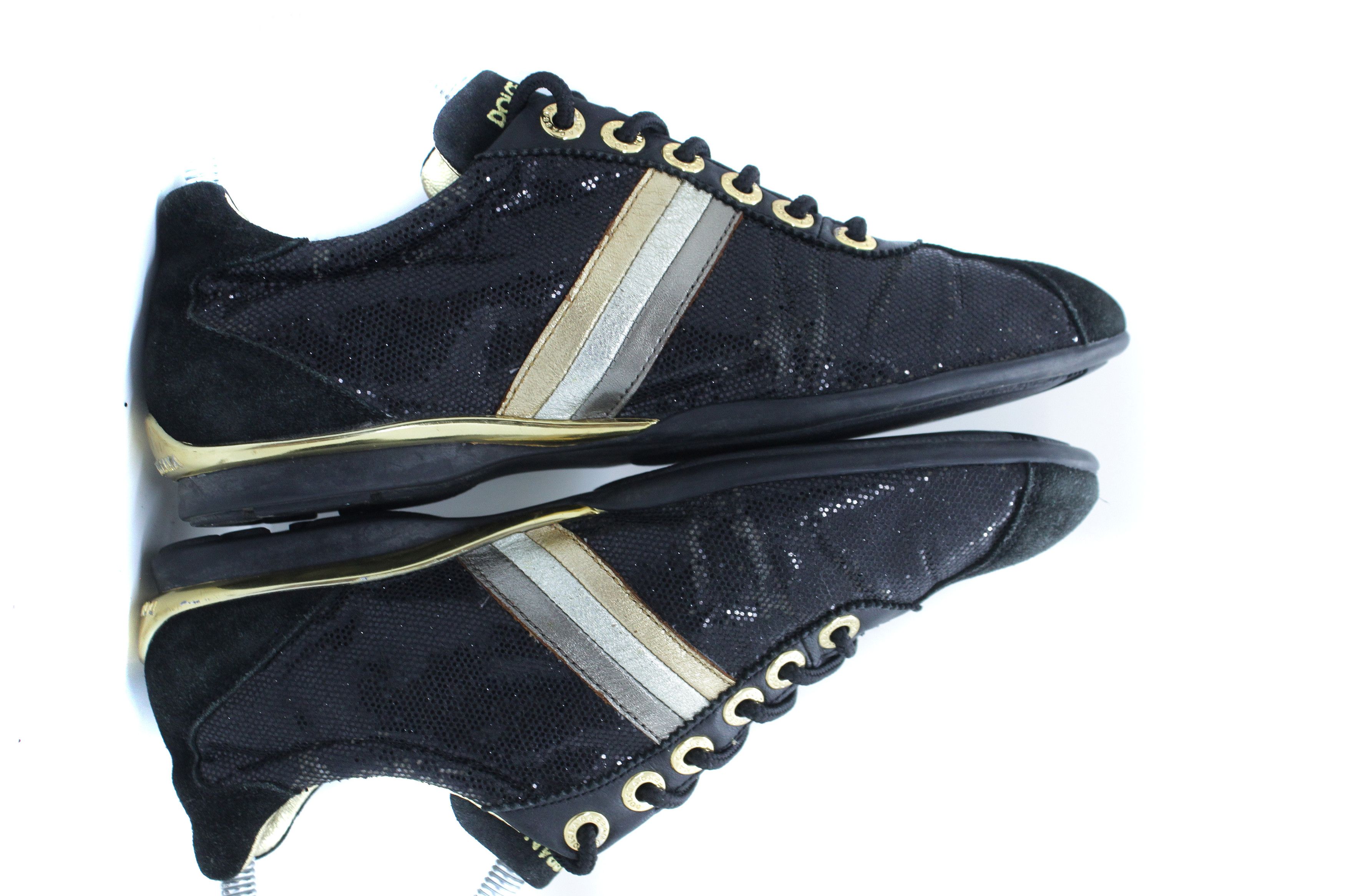 Dolce & Gabbana Y2K Low Top Shine Sneakers Size US 8 / IT 38 - 4 Thumbnail