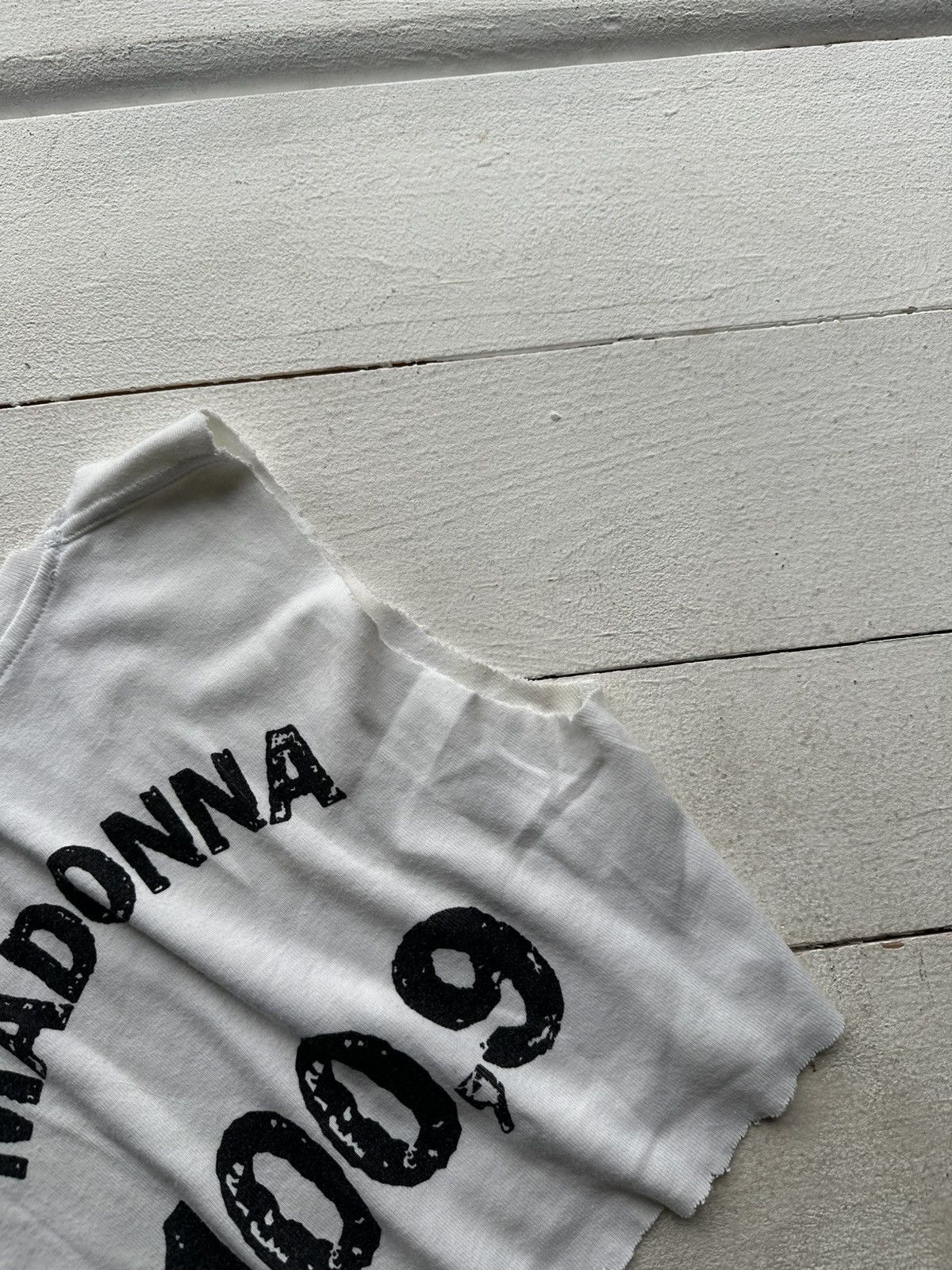 Vintage NJR🚨MADONNA 100,9 RARE BIG LOGO TOUR VINTAGE TANK TOP WMN Size S / US 4 / IT 40 - 3 Thumbnail
