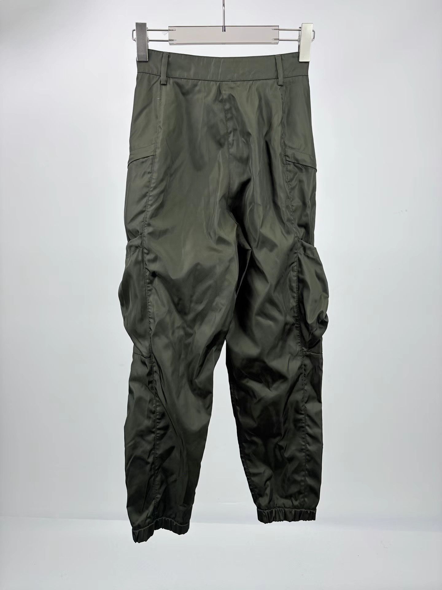 Prada PRADA Nylon Triangle Logo Cargo Pants Size 38" / US 16 / IT 52 - 2 Thumbnail