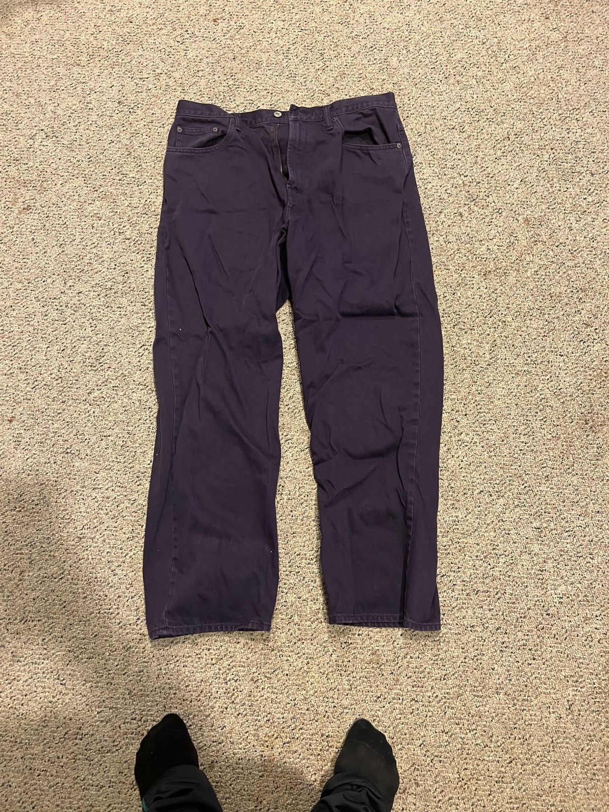 Supreme Supreme denim purple jeans size 34 Size US 34 / EU 50 - 1 Thumbnail