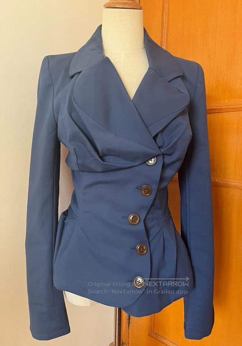 Vivienne Westwood Vivienne Westwood Drunken Gentleman Blazer Jacket Size S / US 4 / IT 40 - 1 Thumbnail