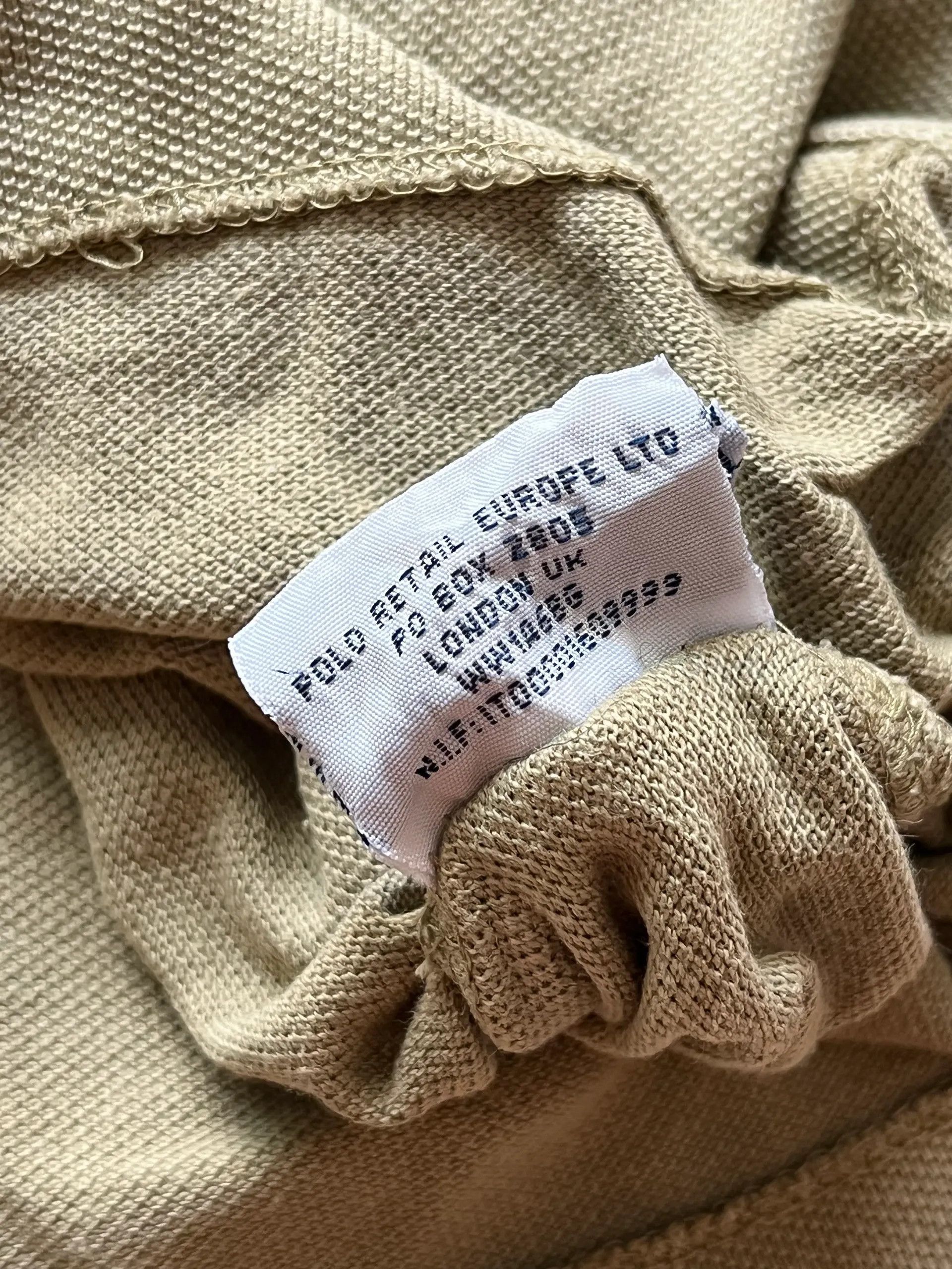 Polo Ralph Lauren Polo Ralph Lauren Sz XL Khaki Polo Shirt Small Pony Size US XL / EU 56 / 4 - 6 Thumbnail