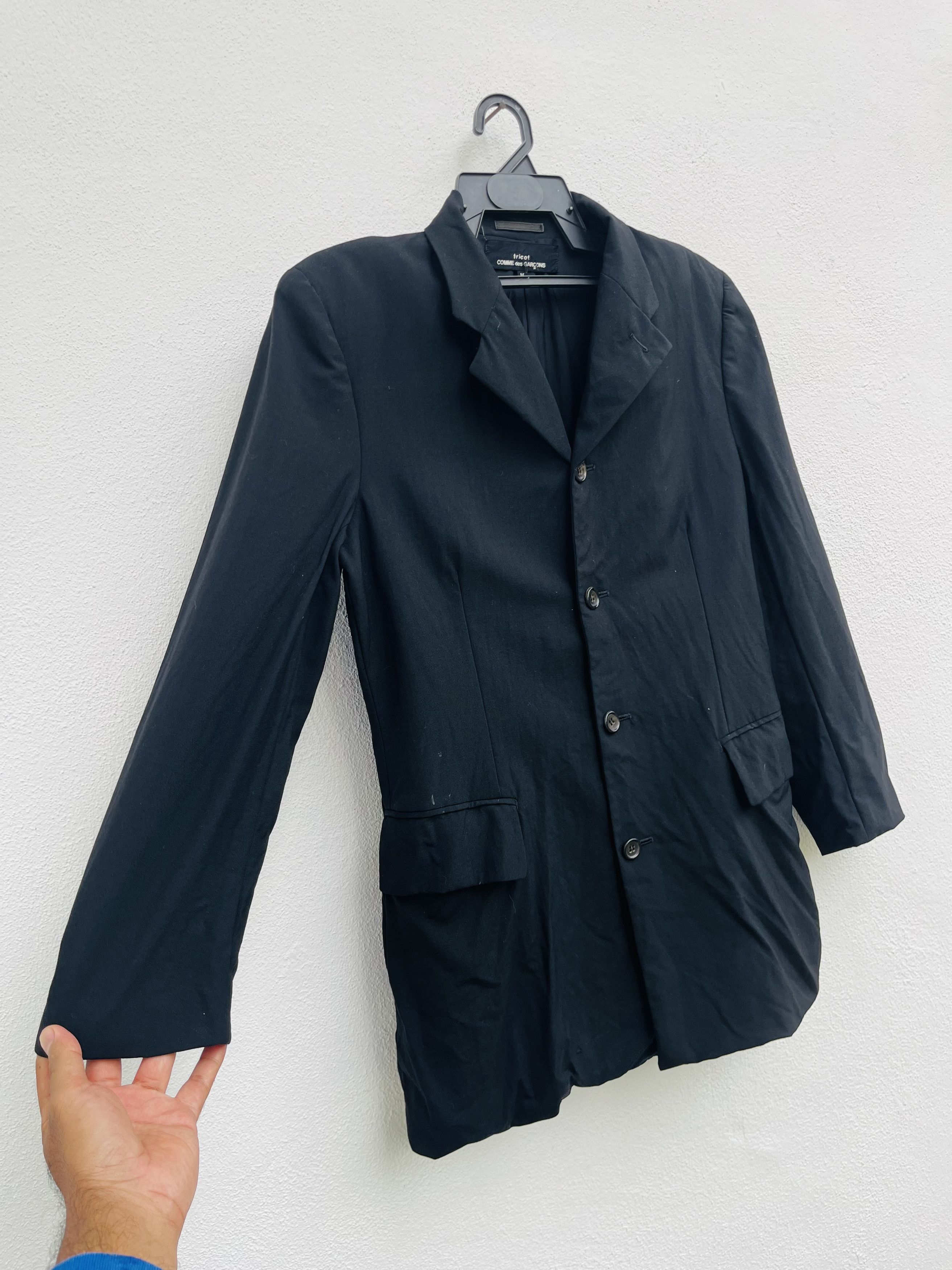 Comme des Garcons × Japanese Brand × Vintage Vintage Comme Des Garcons Tricoat Designer Style Size M / US 6-8 / IT 42-44 - 3 Thumbnail
