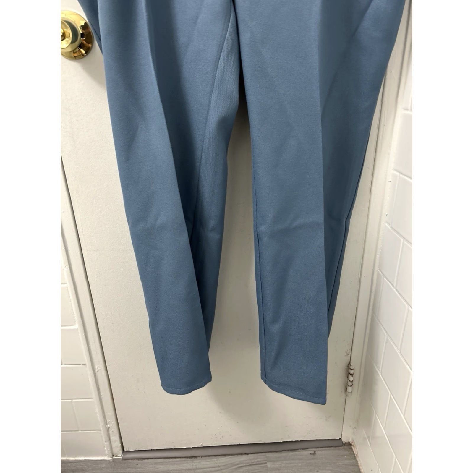 Vintage Scandia Woods Jeans Mens 52x33 Blue Comfort Fit Heavyweight Stretch Zipper Button Denim Pockets Logo YKK Size US 36 / EU 52 - 3 Thumbnail