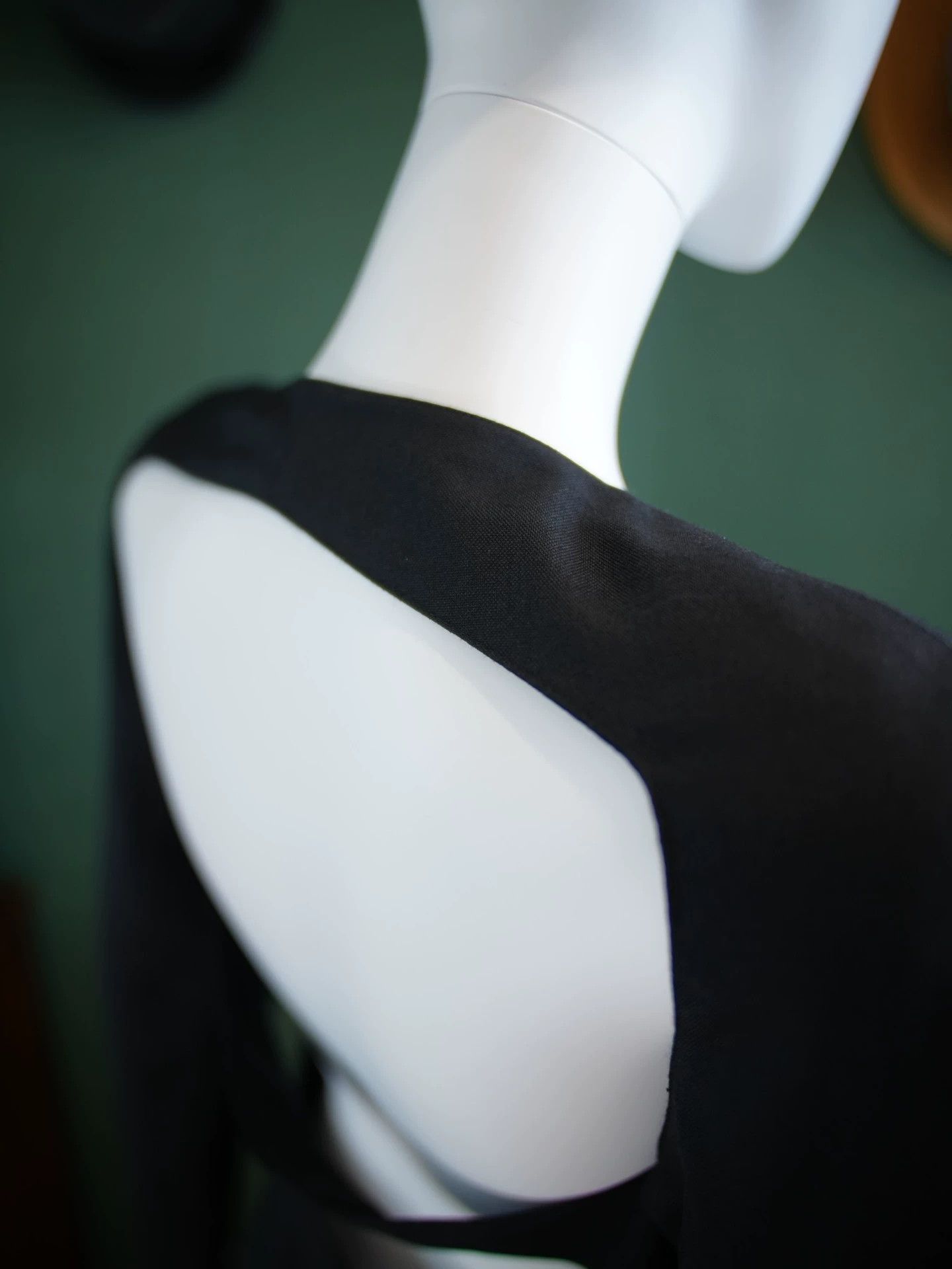 Other Lolita Lempicka French Black Wool Open Back Blazer 38 Size XS / US 0-2 / IT 36-38 - 7 Thumbnail