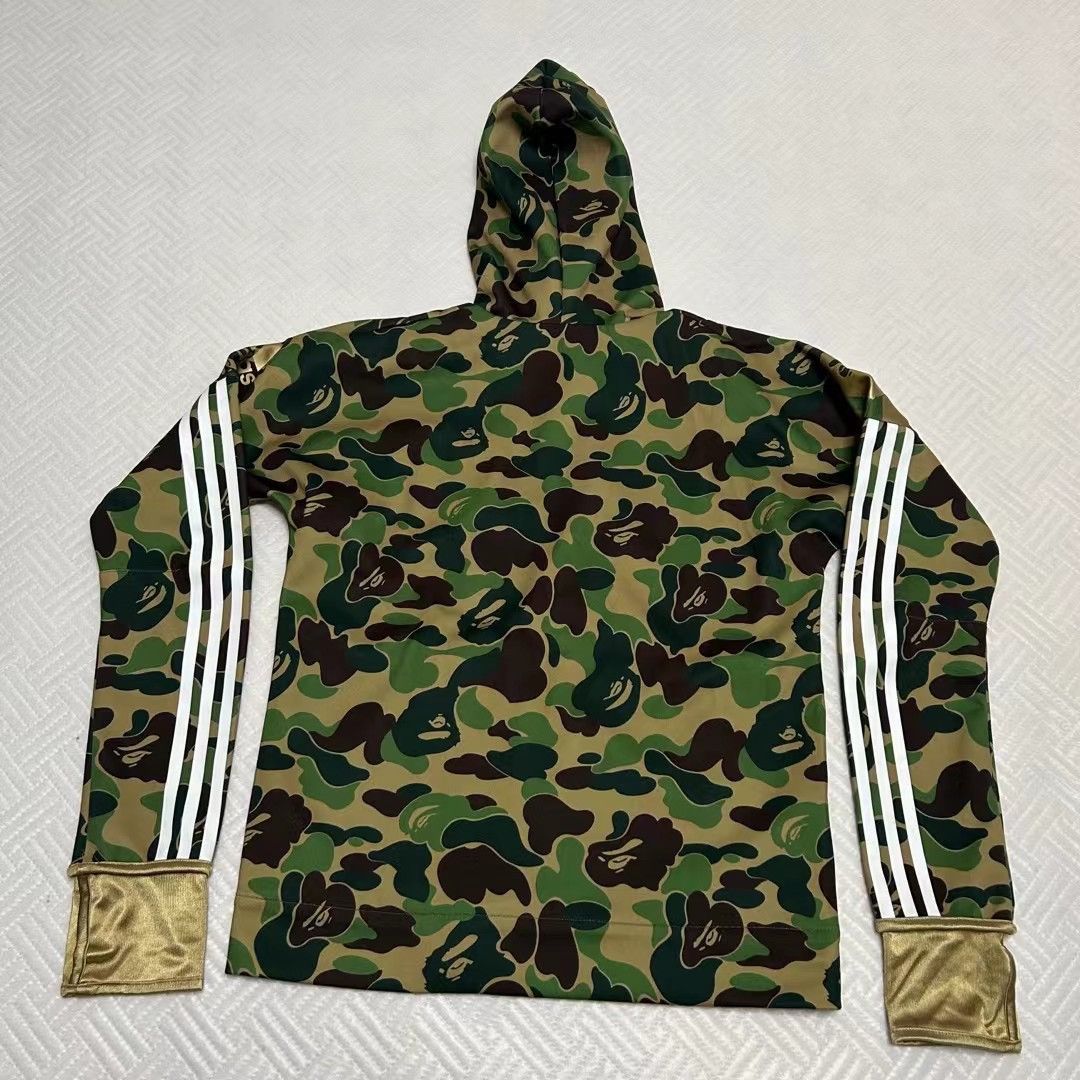 Adidas × Bape BAPE x ADIDAS SB SHARK FULL ZIP HOODIE Size US M / EU 48-50 / 2 - 2 Thumbnail