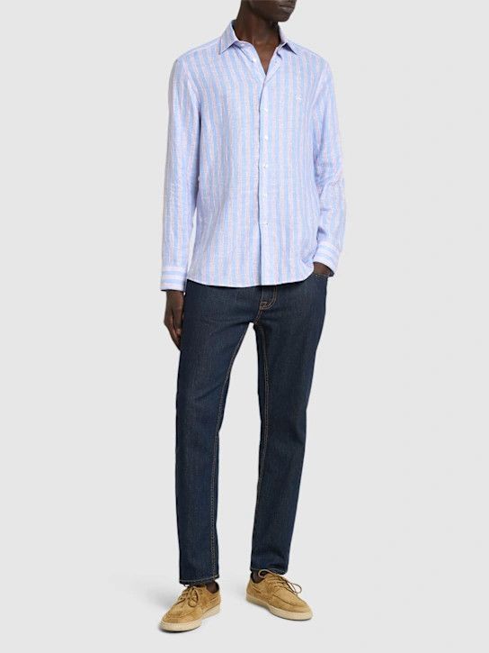 Etro o1lsvrm0425 Shirt in Blue Size US L / EU 52-54 / 3 - 2 Thumbnail