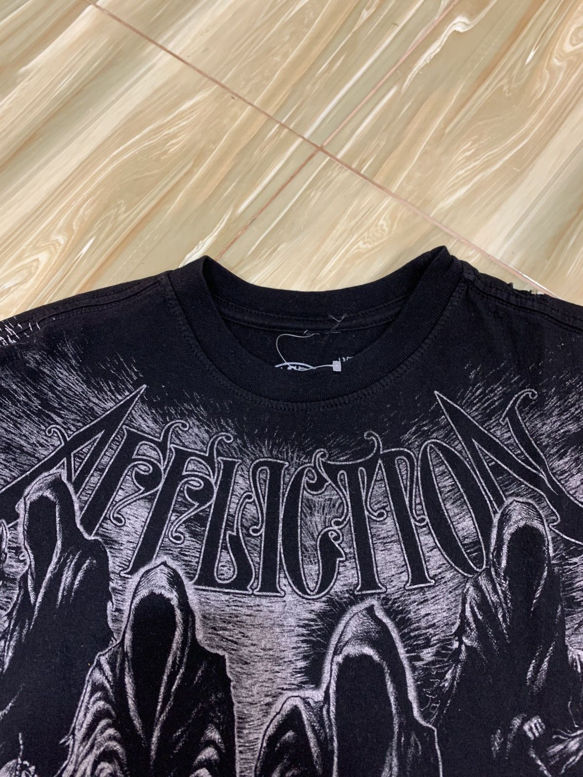 Affliction Vintage Y2K Affliction Distress Sleeveless Size US M / EU 48-50 / 2 - 2 Thumbnail