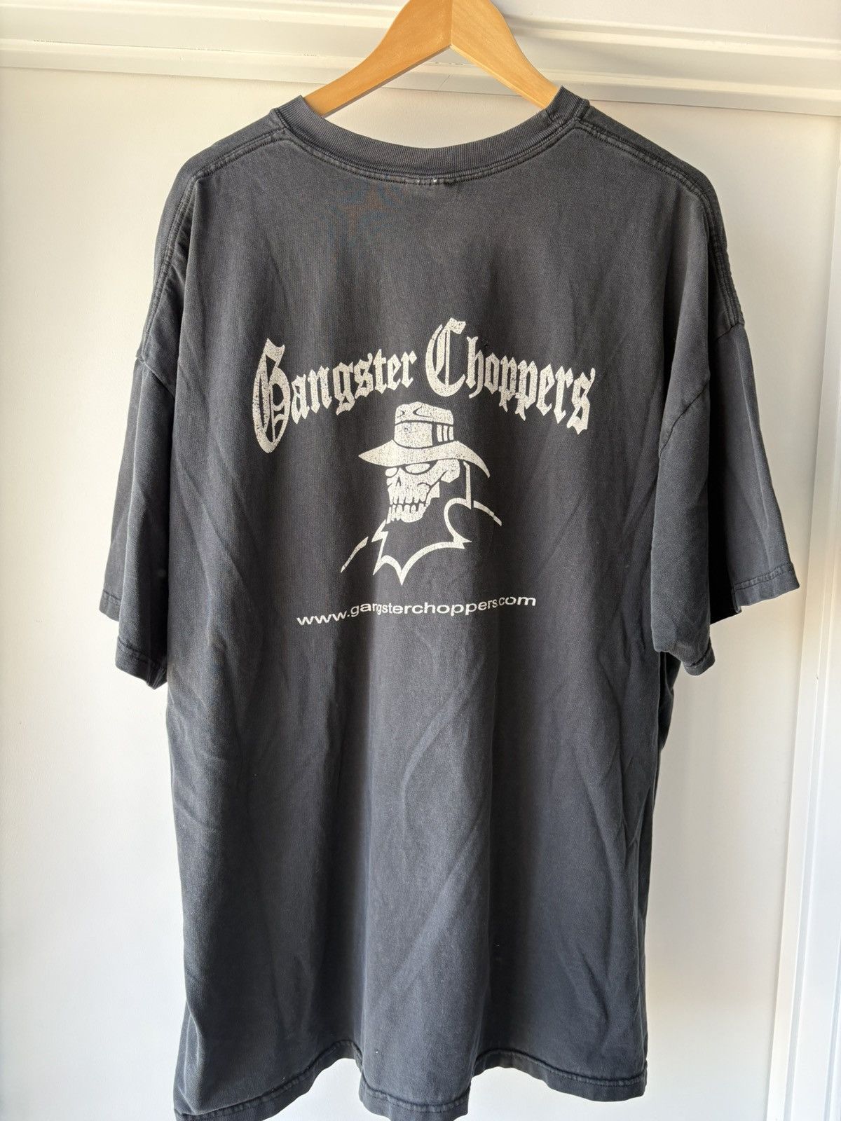 Vintage Vintage Gangster Choppers Tee Size US XXL / EU 58 / 5 - 1 Thumbnail