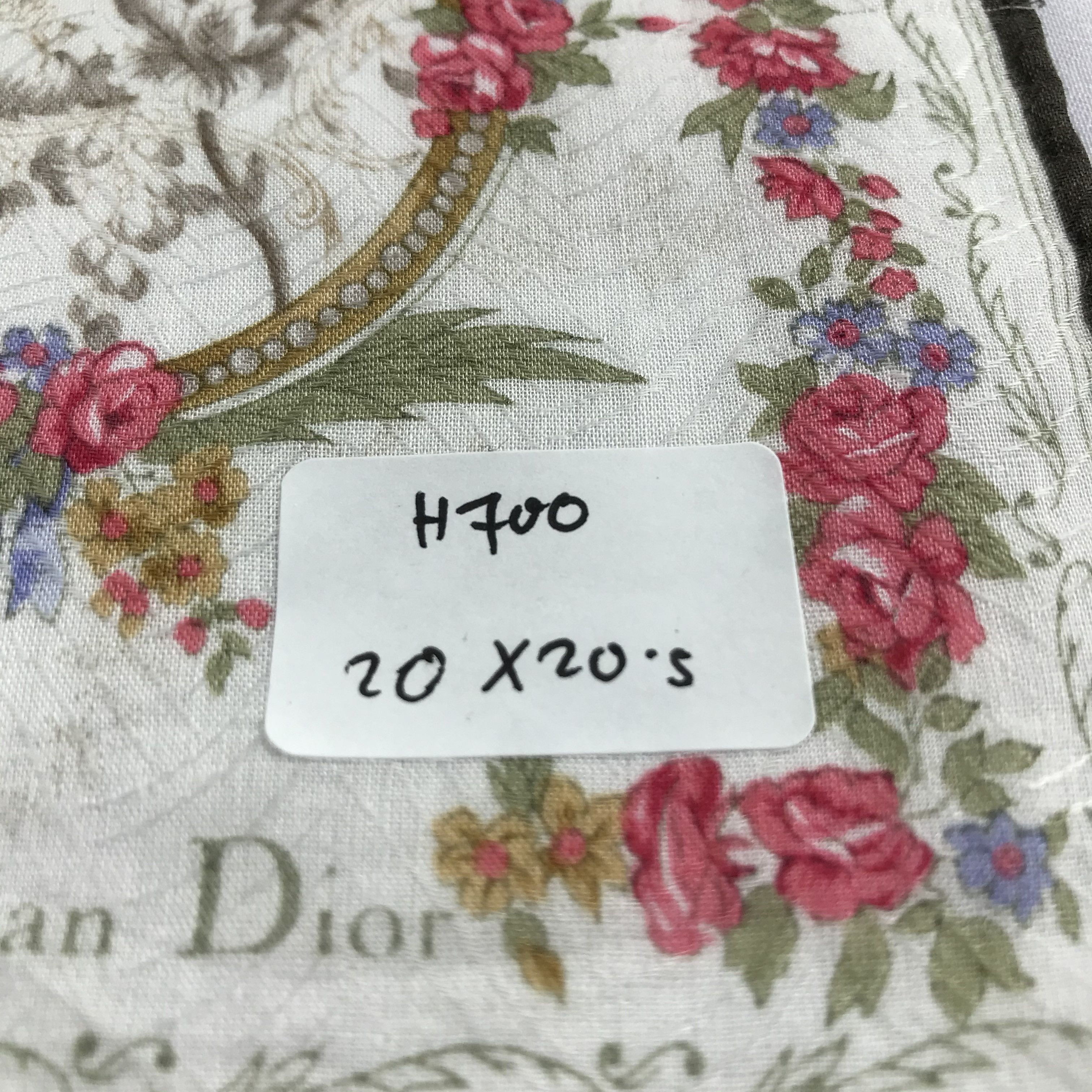 Christian Dior Monsieur VINTAGE Christian Dior Handkerchief Neckerchief Bandana H700 Size ONE SIZE - 7 Thumbnail