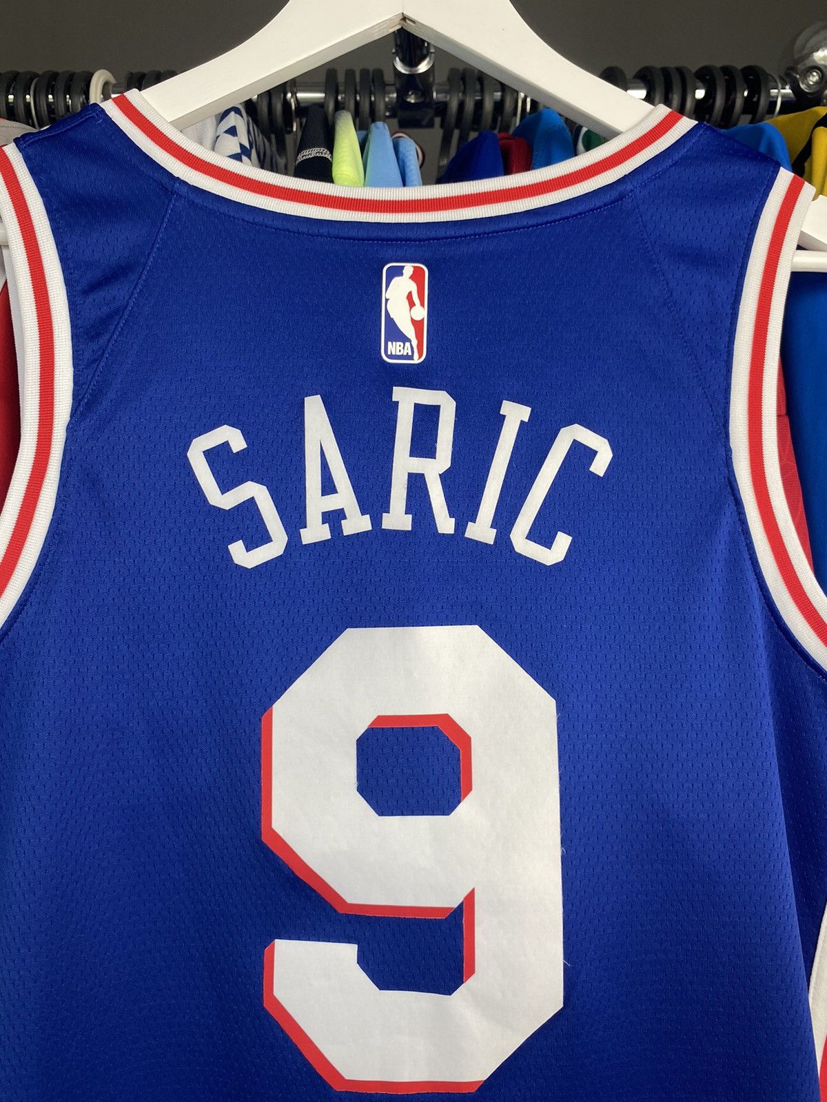 Nike Philadelphia 76ers Sixers NBA Nike Jersey #9 Saric Size US L / EU 52-54 / 3 - 10 Thumbnail