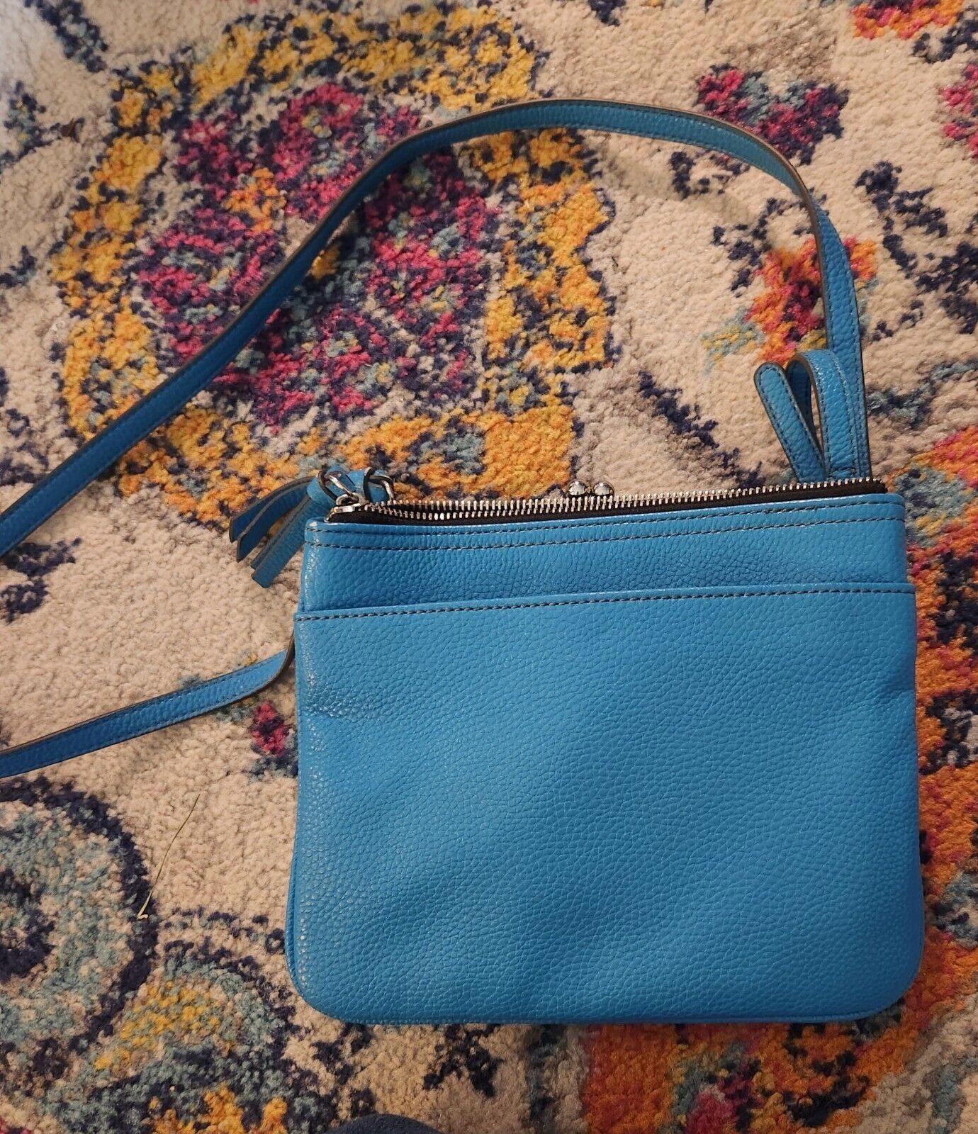 Nine West Blue Nine West Square Crossbody Purse Size ONE SIZE - 8 Thumbnail