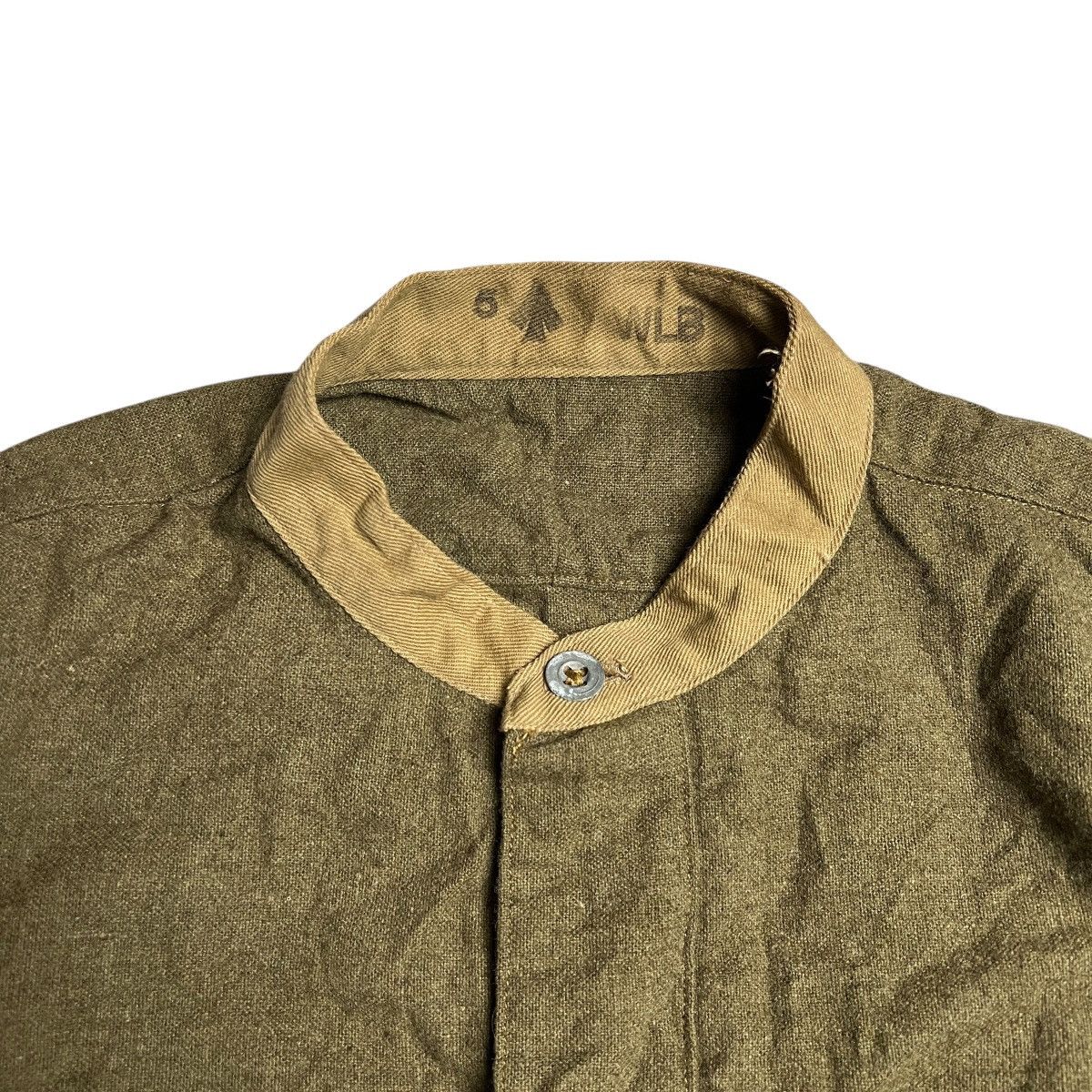Other Original WW2 British Army OR (Other Ranks) Collarless Shirt Size US S / EU 44-46 / 1 - 4 Thumbnail