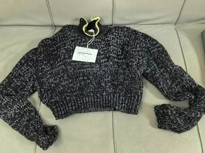 Alexander Wang Alexander Wang Knit Crop Top Size S / US 4 / IT 40 - 1 Thumbnail