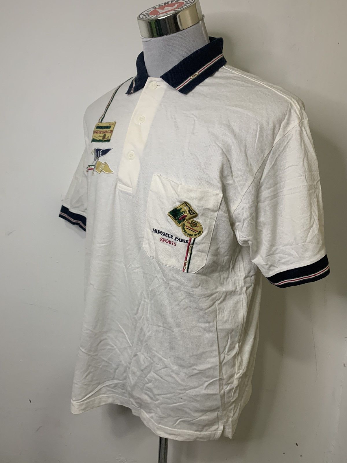 Other Monsieur paris club golf polo shirt Size US L / EU 52-54 / 3 - 2 Thumbnail