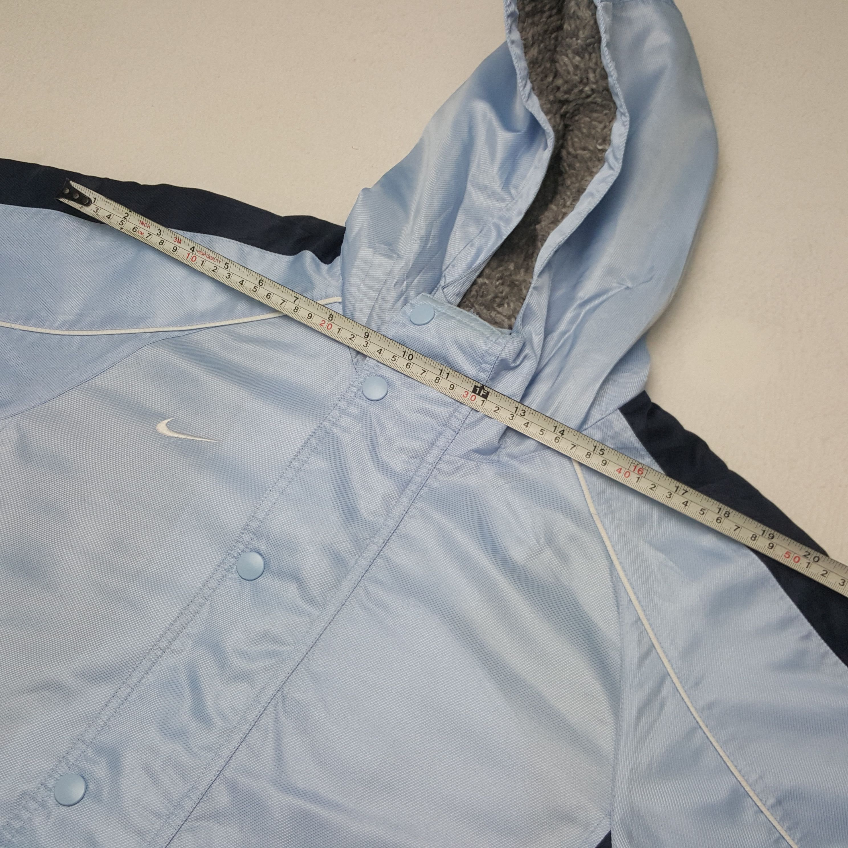 Nike × Vintage Vintage Nike Swoosh Winter Long Jacket Size US M / EU 48-50 / 2 - 6 Thumbnail