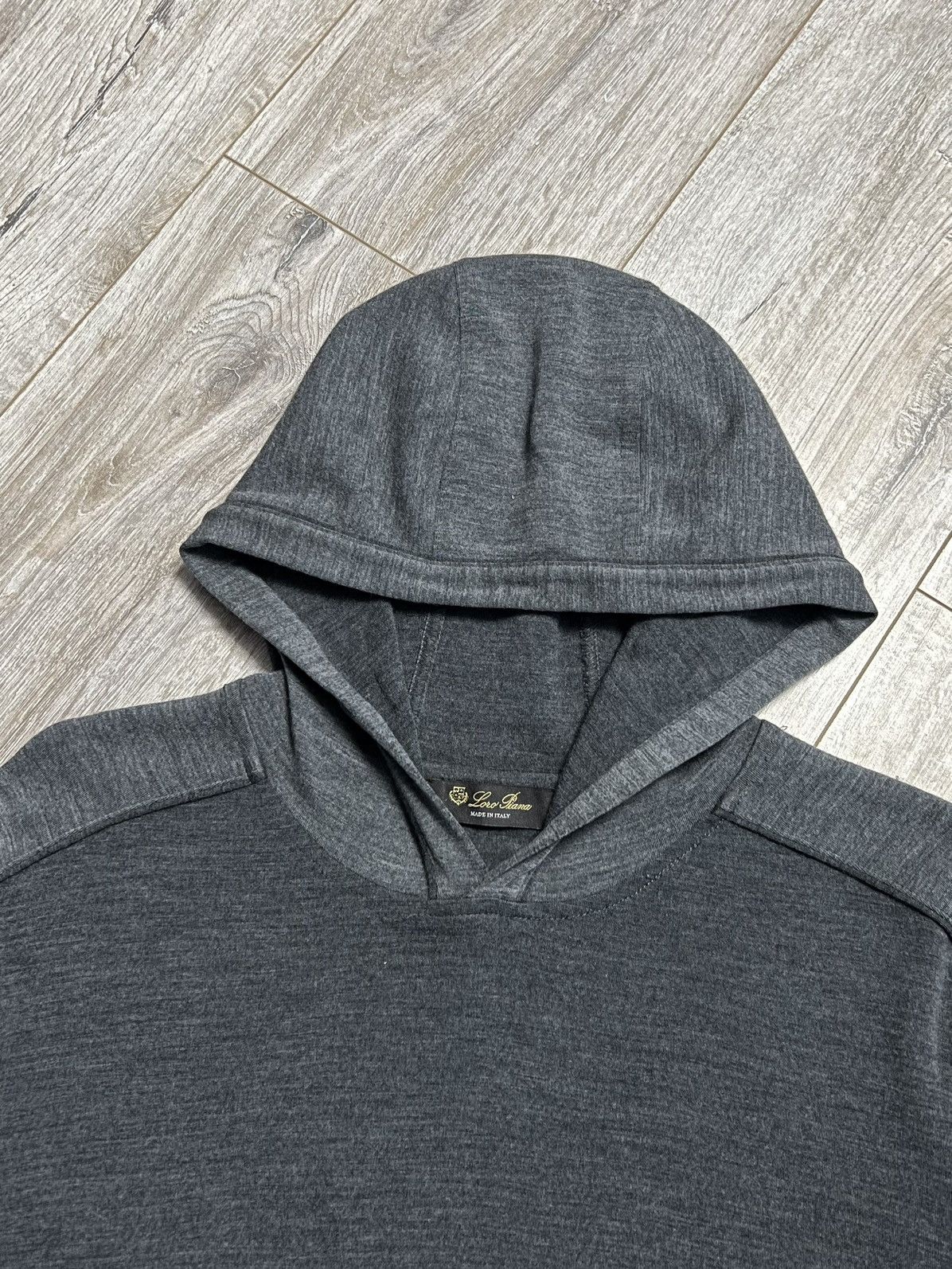 Loro Piana LORO PIANA Sweatsuit Virgin Wool Track Hoodie/Pants Size US L / EU 52-54 / 3 - 13 Thumbnail