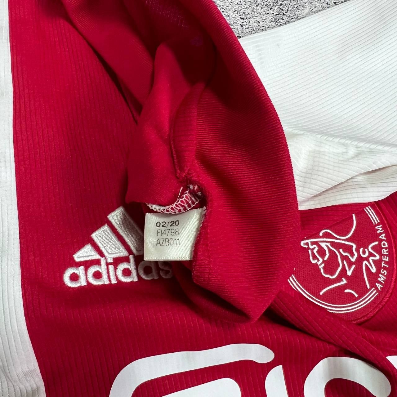 Adidas Ajax Amsterdam 2020/2021 Home Football Shirt Adidas Size M Size US M / EU 48-50 / 2 - 11 Thumbnail