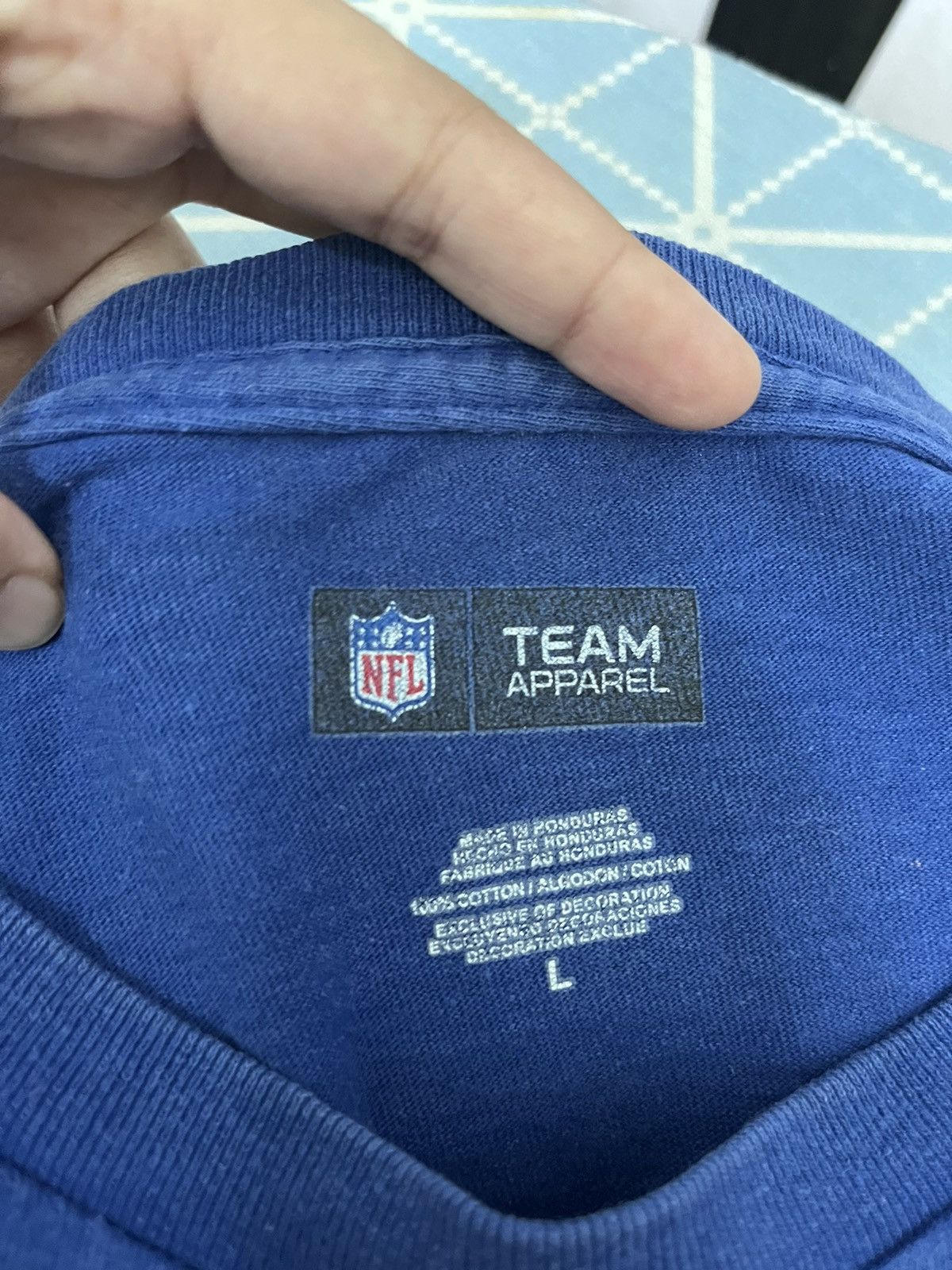 NFL vintage Y2K NFL NEW YORK GIANTS Size US L / EU 52-54 / 3 - 5 Thumbnail