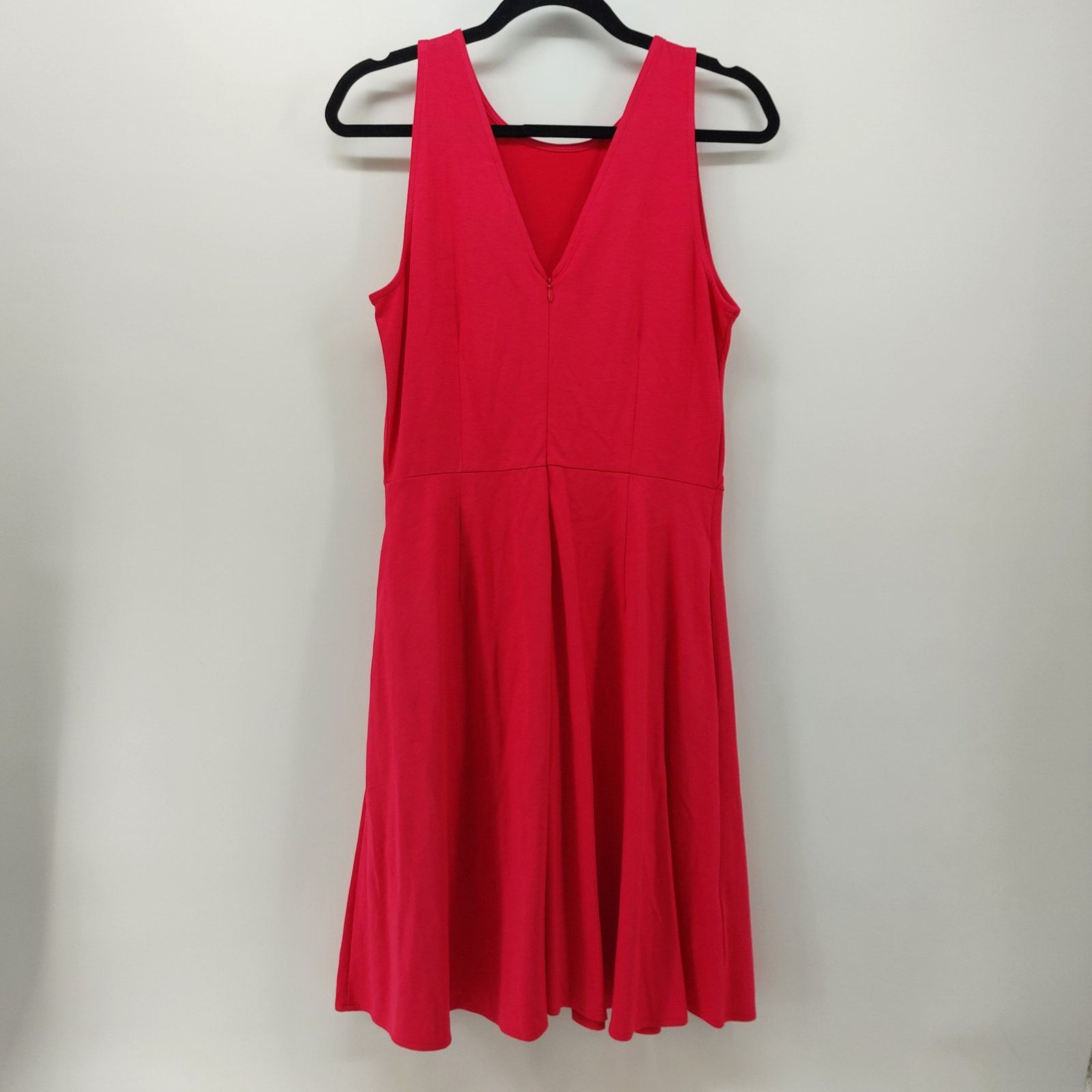 Ann Taylor Ann Taylor Pink Dress Sz 10 Pockets Summer Fit & Flare Glam Size L / US 10 / IT 46 - 2 Thumbnail