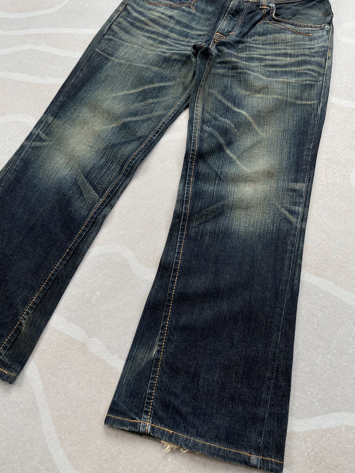 Edwin × Japanese Brand Edwin 431 XVS Jeans (LG158) Size US 30 / EU 46 - 4 Thumbnail