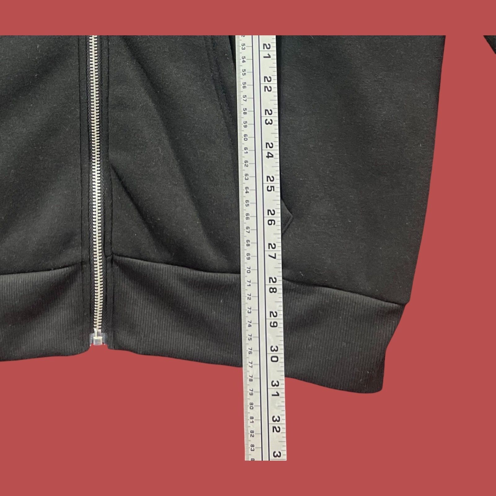 rue21 Rue 21 - Men's Long Sleeve Hooded Sweatshirt - Black - Large Size US L / EU 52-54 / 3 - 6 Thumbnail